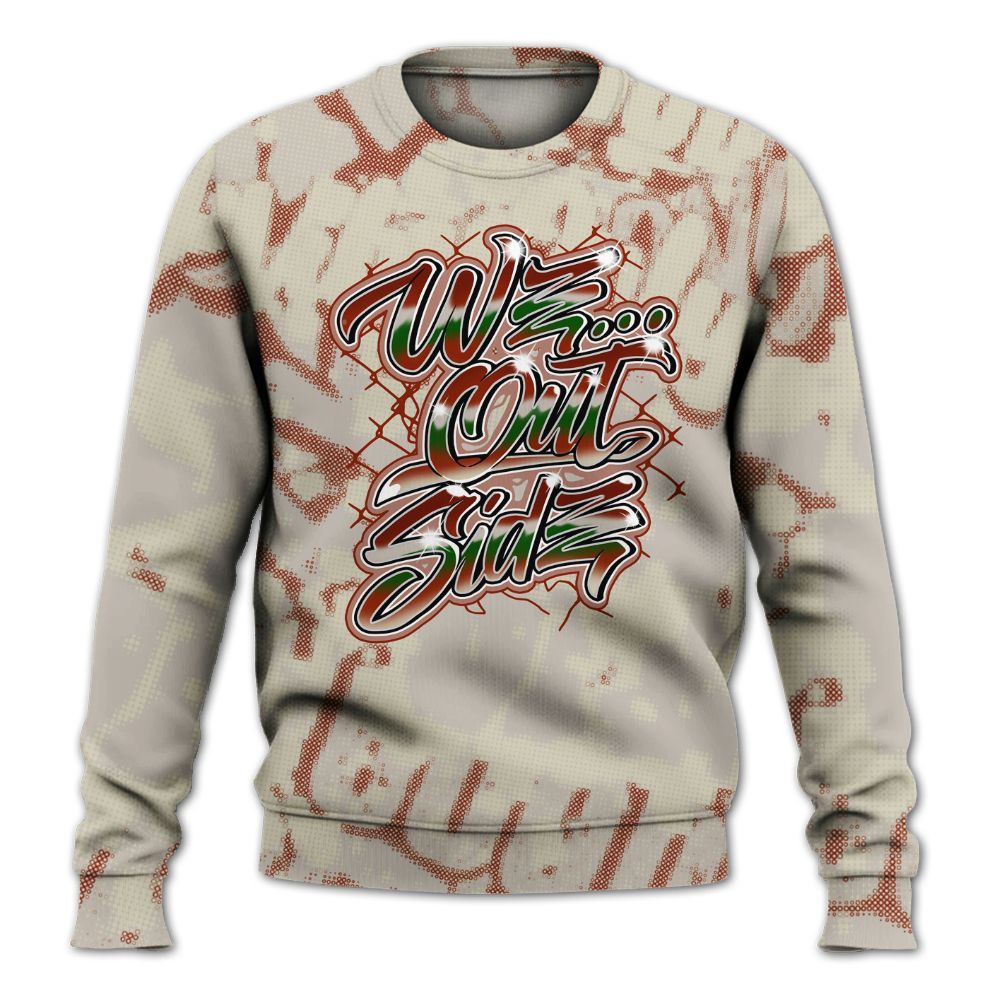 Sweatshirt To Match El Grito 5s - We OutSider Graphic Street All Over Print