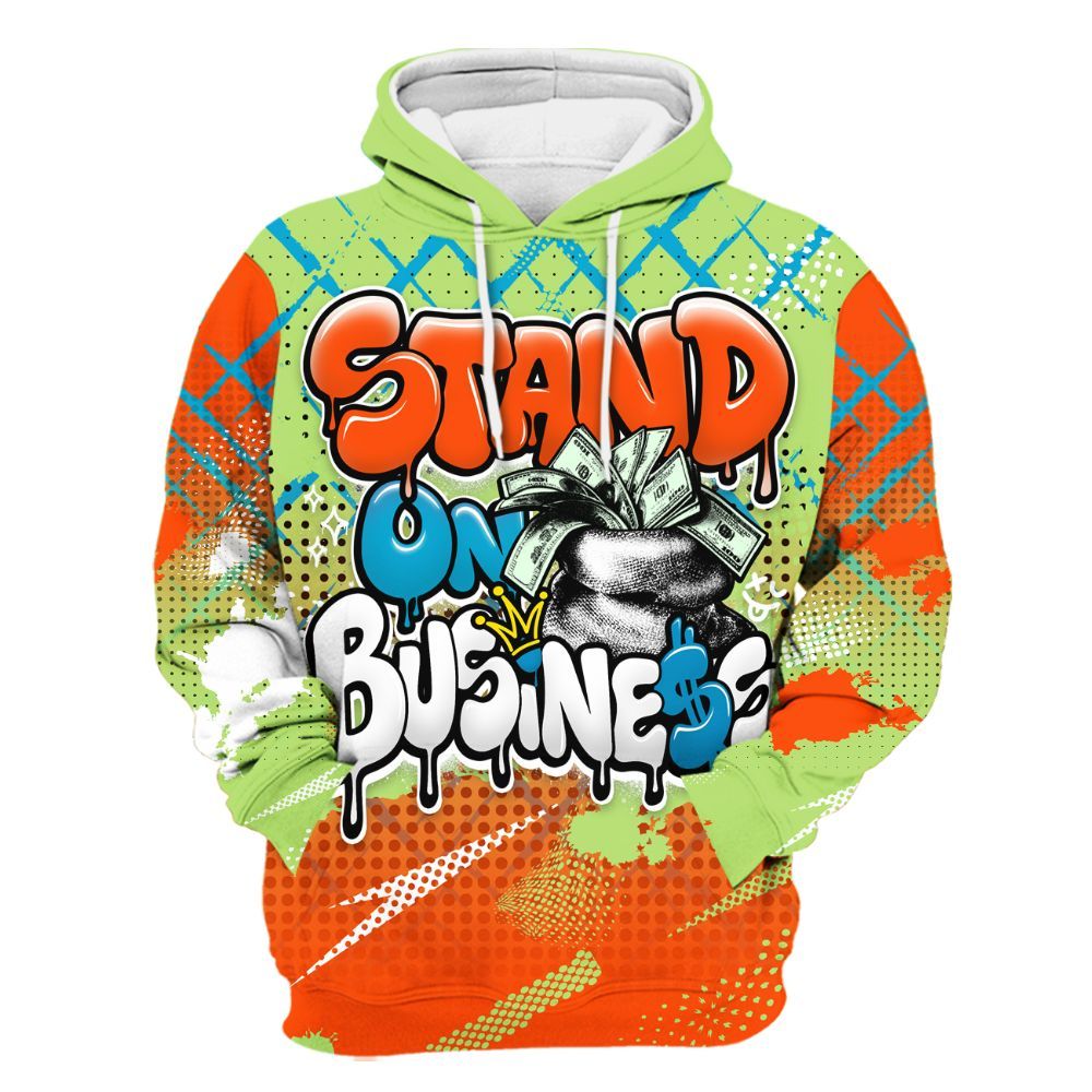 Hoodie To Match Kobe 9 Elite What The - Halftone Stand Business Dripping All Over Print