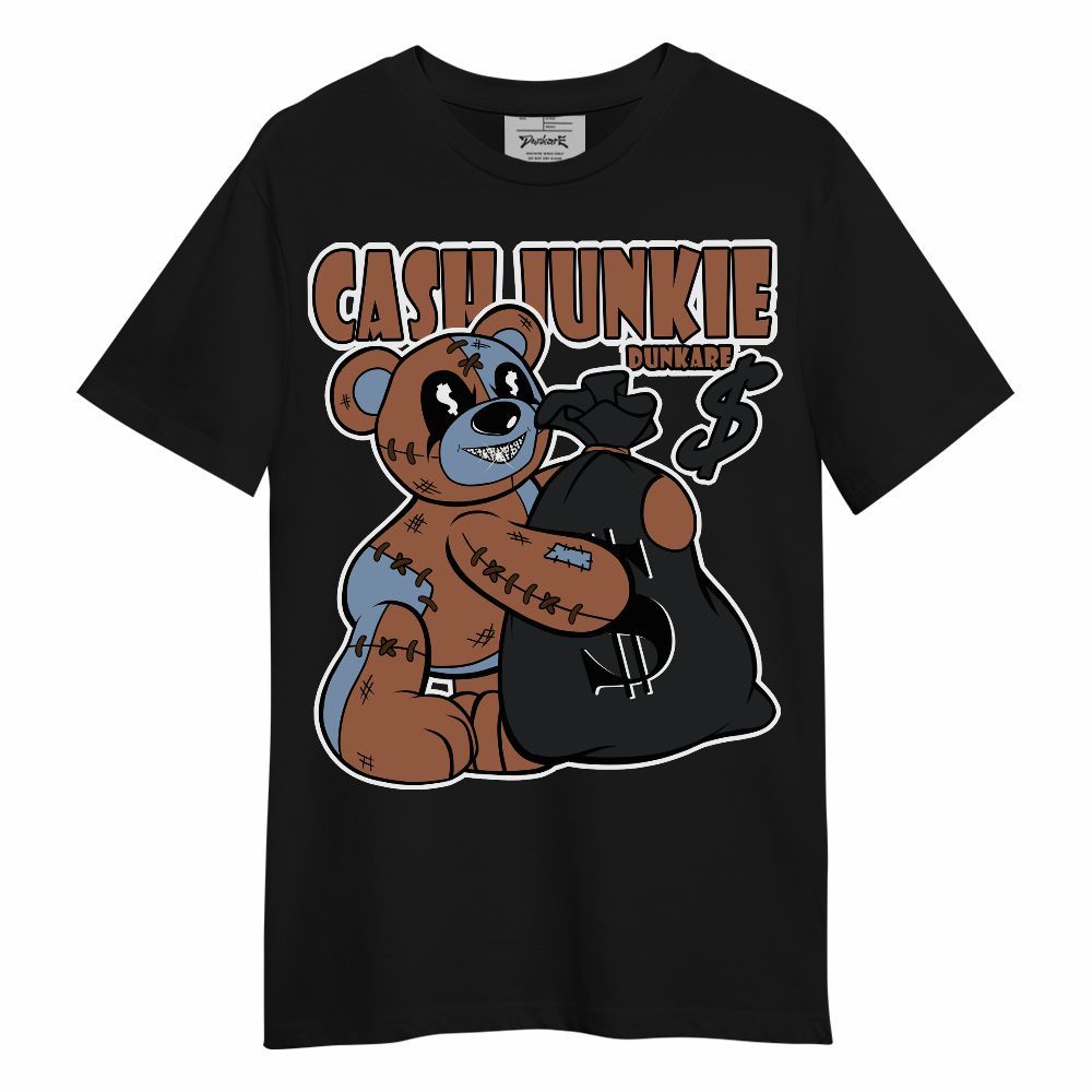 Shirt To Match Air Foamposite Metallic Copper - Cashs Junkie Bear Unisex Shirt