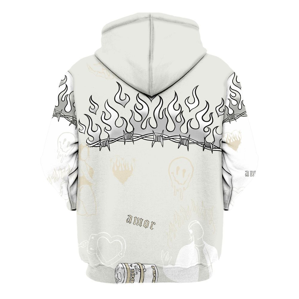 Hoodie To Match Grand Finale 11s Shirt, Snake Trust No One All Over Print