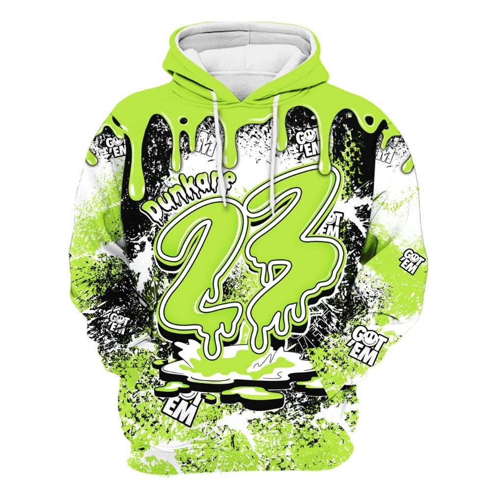 Hoodie To Match Air Force 1 Low Dance Volt - Dripping 23 Drip All Over Print