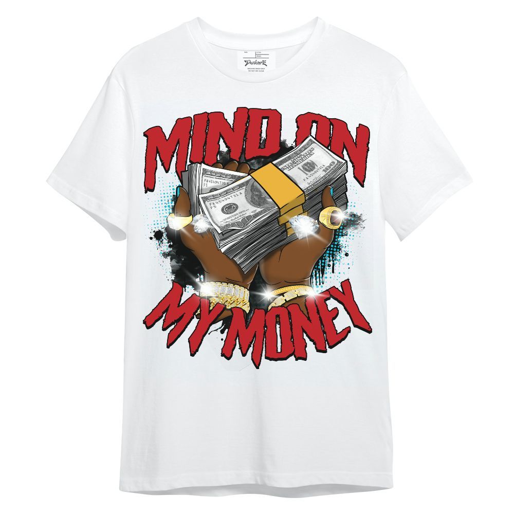 Shirt To Match Dunk Low Fruity Pebbles - Mind On My Money Graphic Unisex Shirt