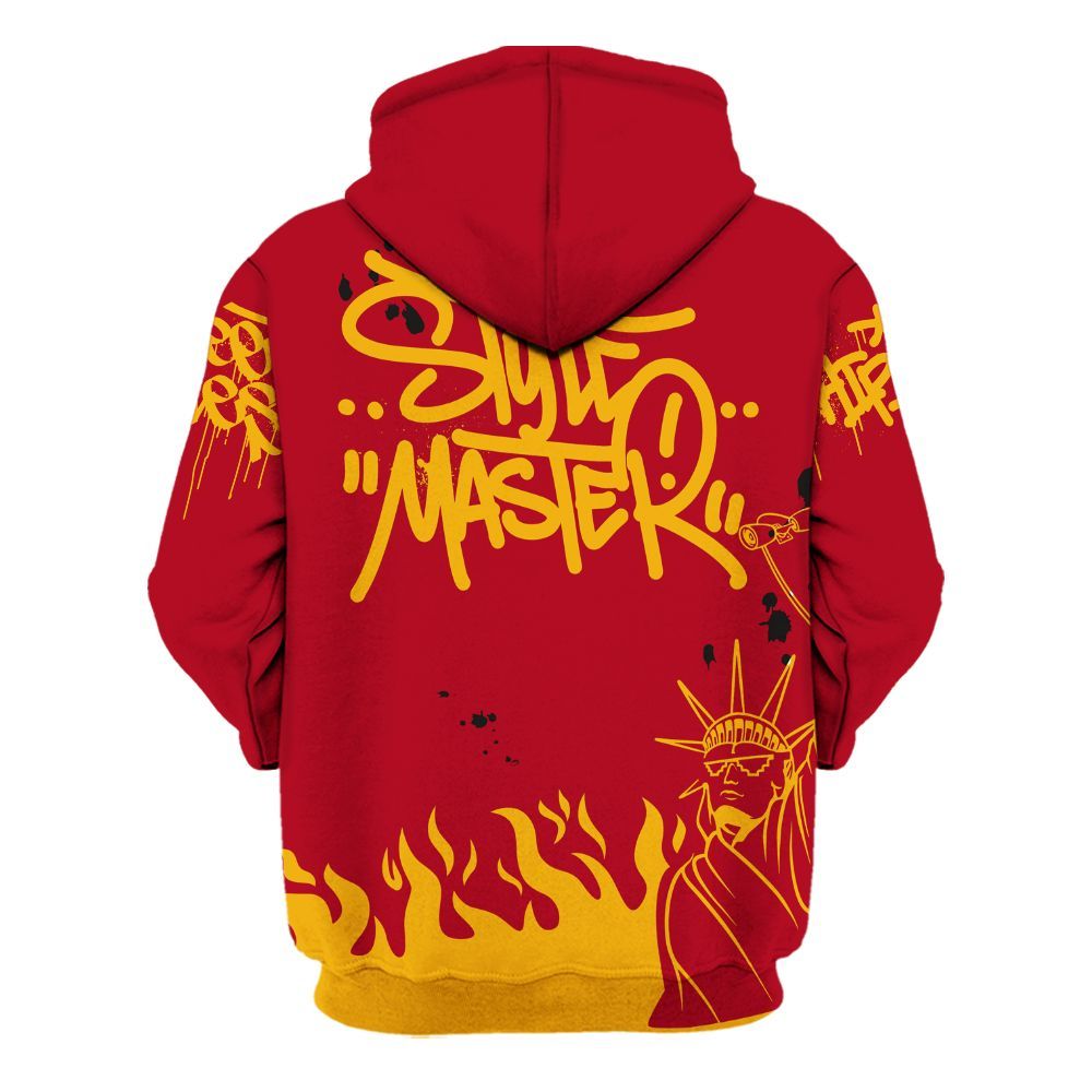 Hoodie To Match Cardinal 7s - Graphic Fck Around Find Out All Over Print
