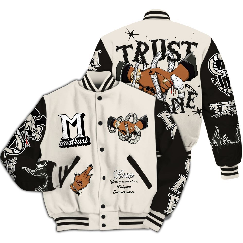Varsity Jacket To Match Air Max Plus Moonlight Swarovski - Trust No One Snake-Bite Street Style All Over Print
