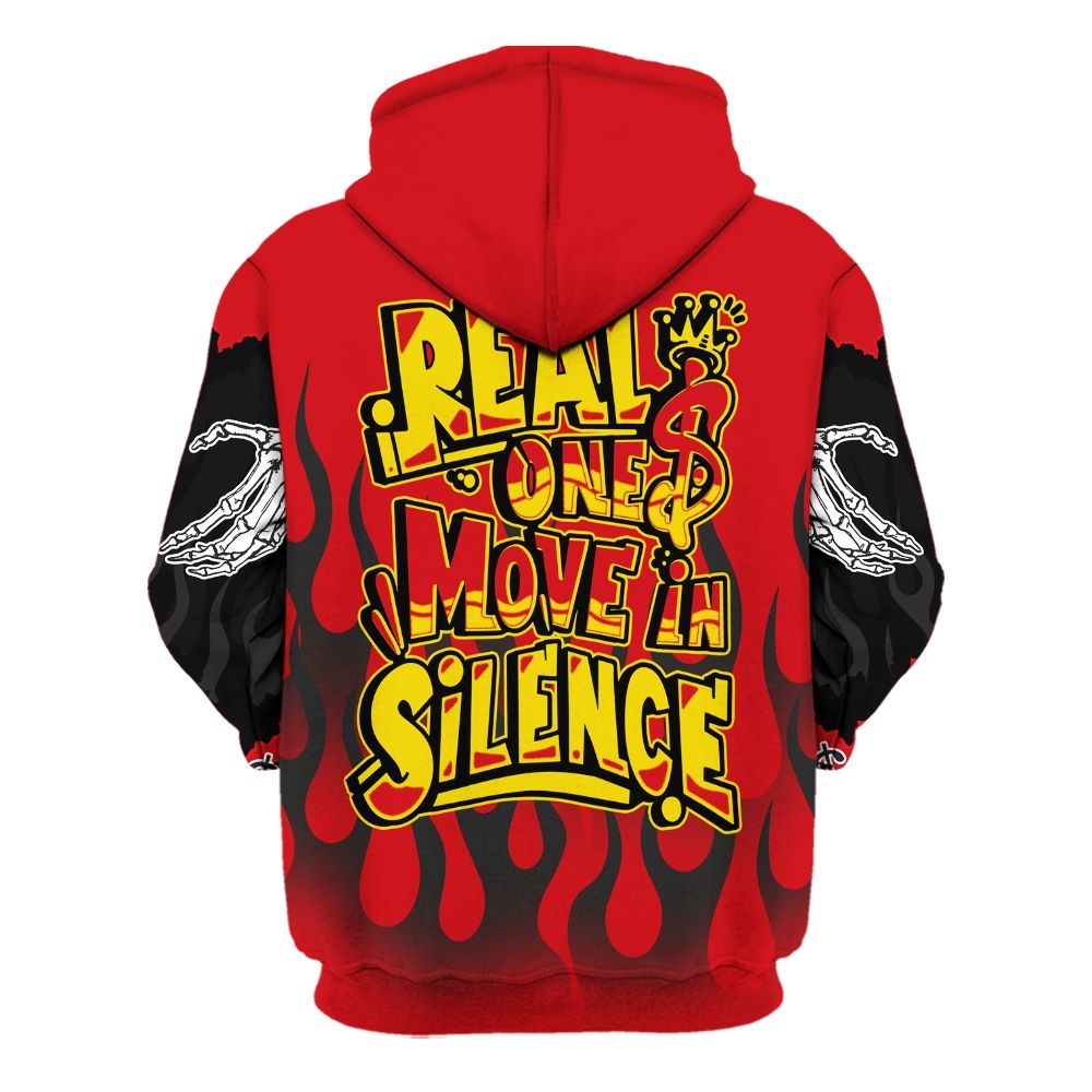 Hoodie To Match Ferrari 14s - Ones Move In Silence All Over Print