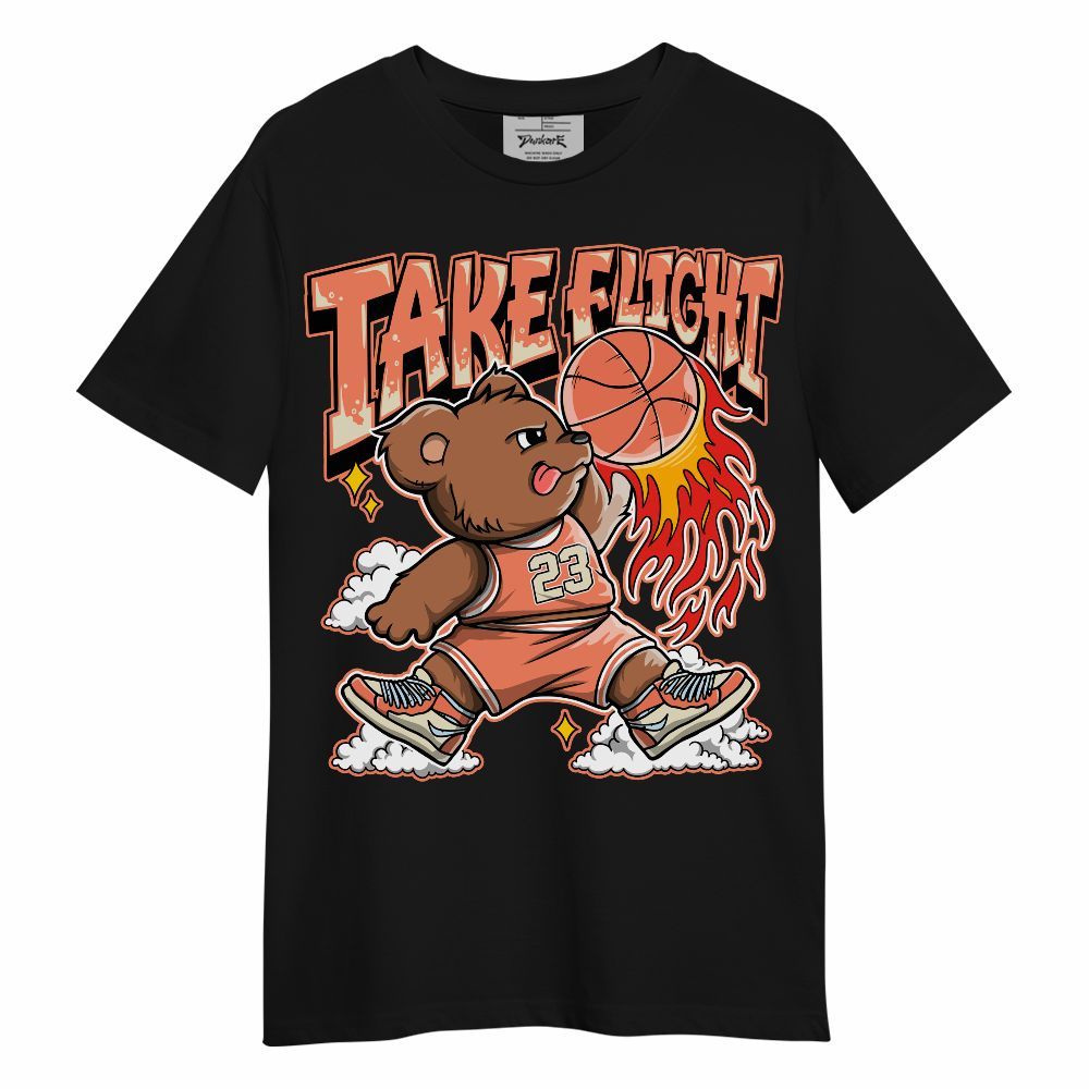 Shirt To Match DJ Khaled Crimson Bliss 5s - Number 23 Basketball Bear Unisex Shirt