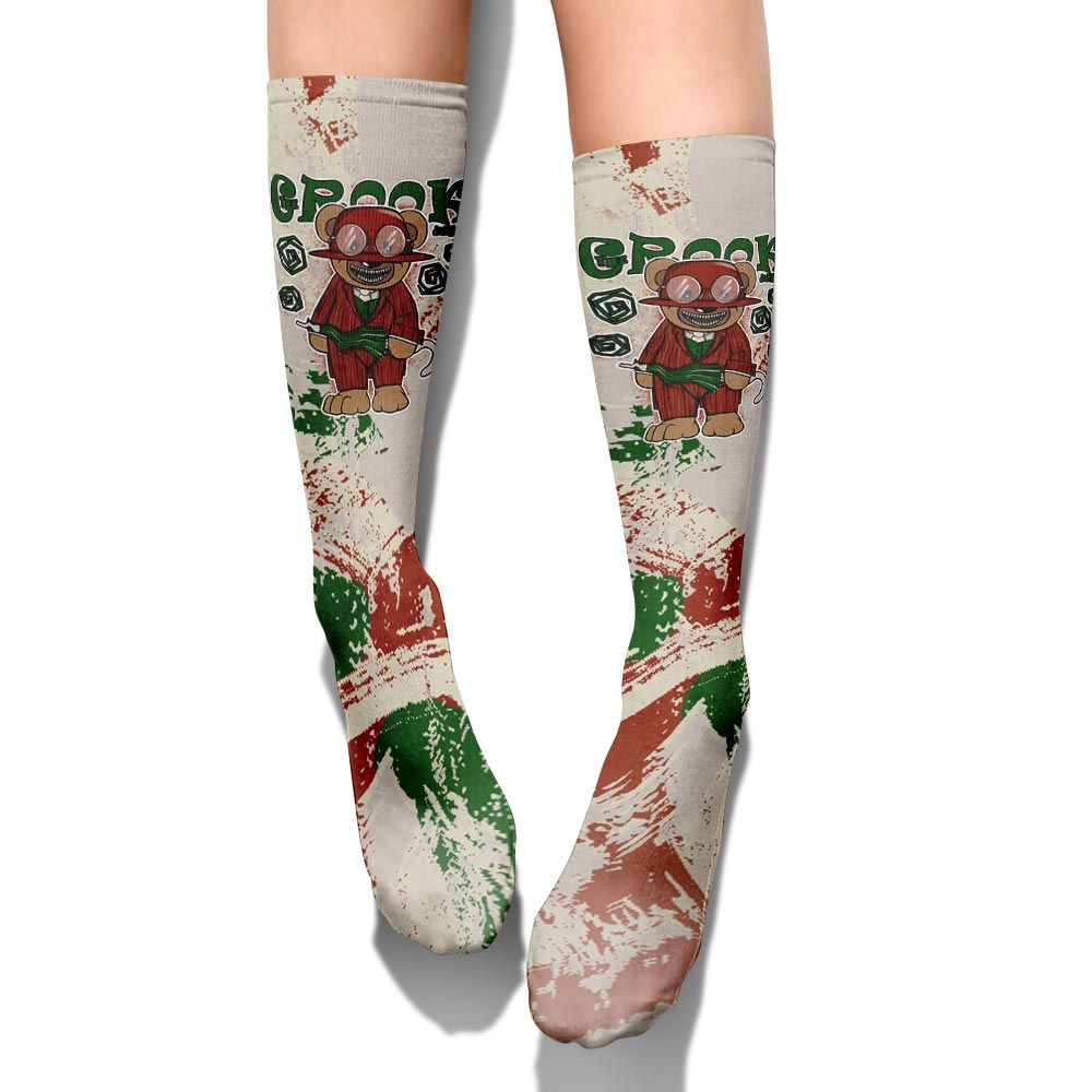 Sock To Match El Grito 5s - Swindler Bear Circle Slpash