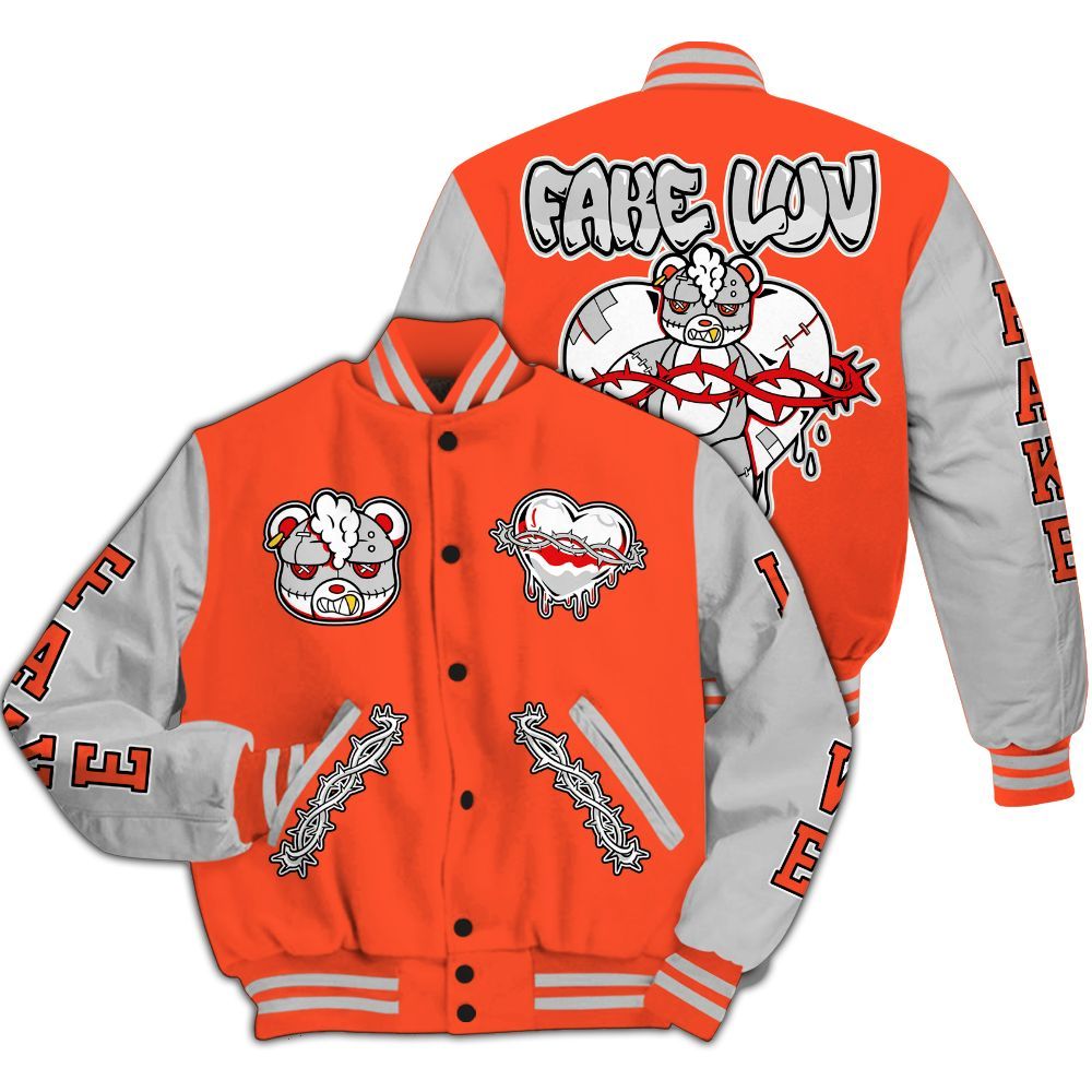 Varsity Jacket To Match Air Max 1 86 Cosmic Clay - False Romance Hugz All Over Print