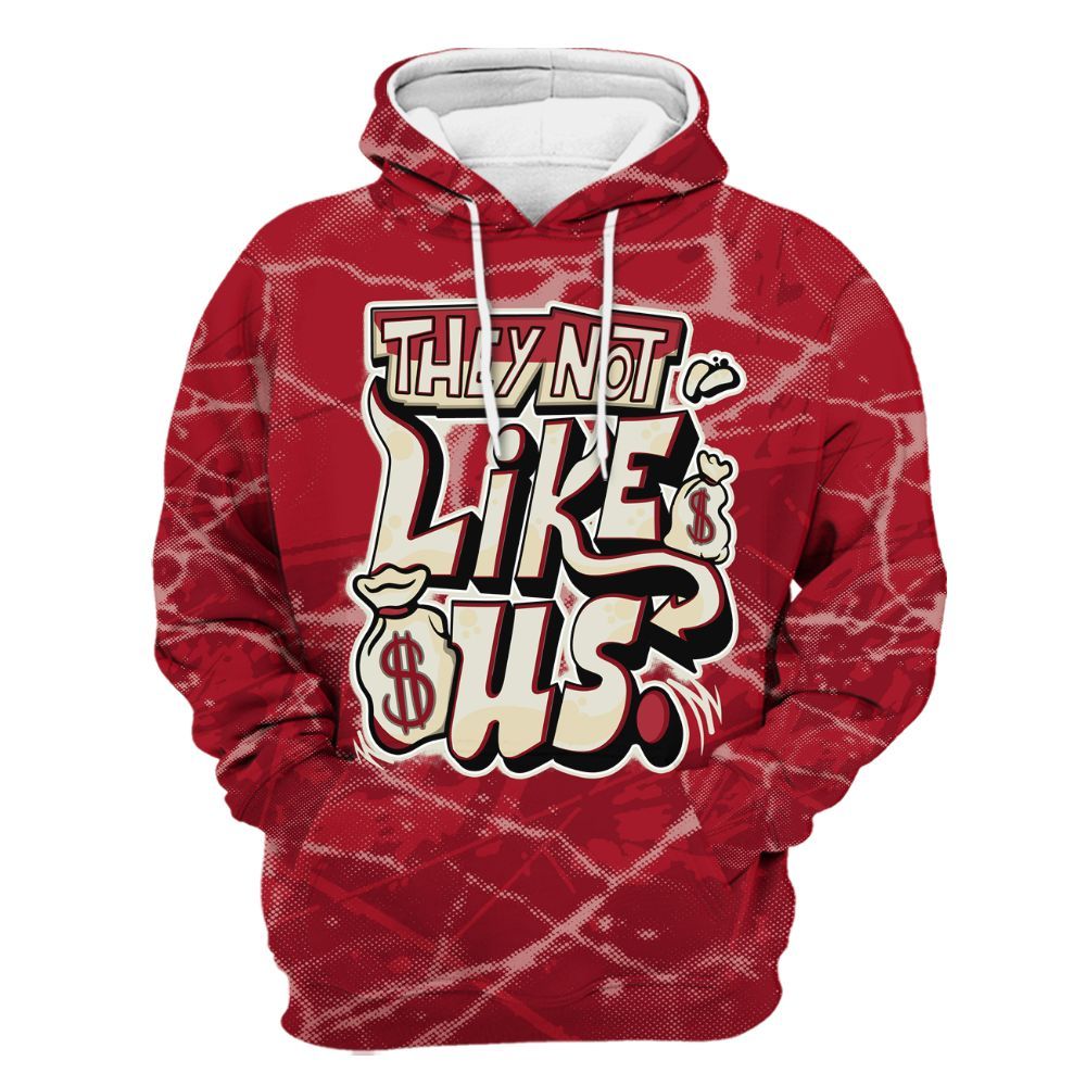 Hoodie To Match 2025 High OG Cinnabar 1s - Dislike Us Graphic All Over Print