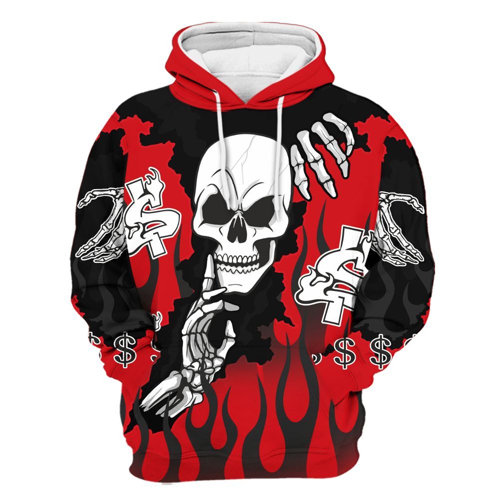 Hoodie To Match Ferrari 14s - Ones Move In Silence All Over Print