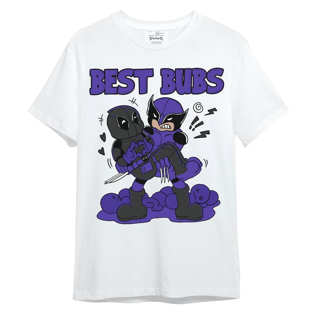 Shirt To Match Field Purple 12s - Bubs Cartoon Unisex Shirt