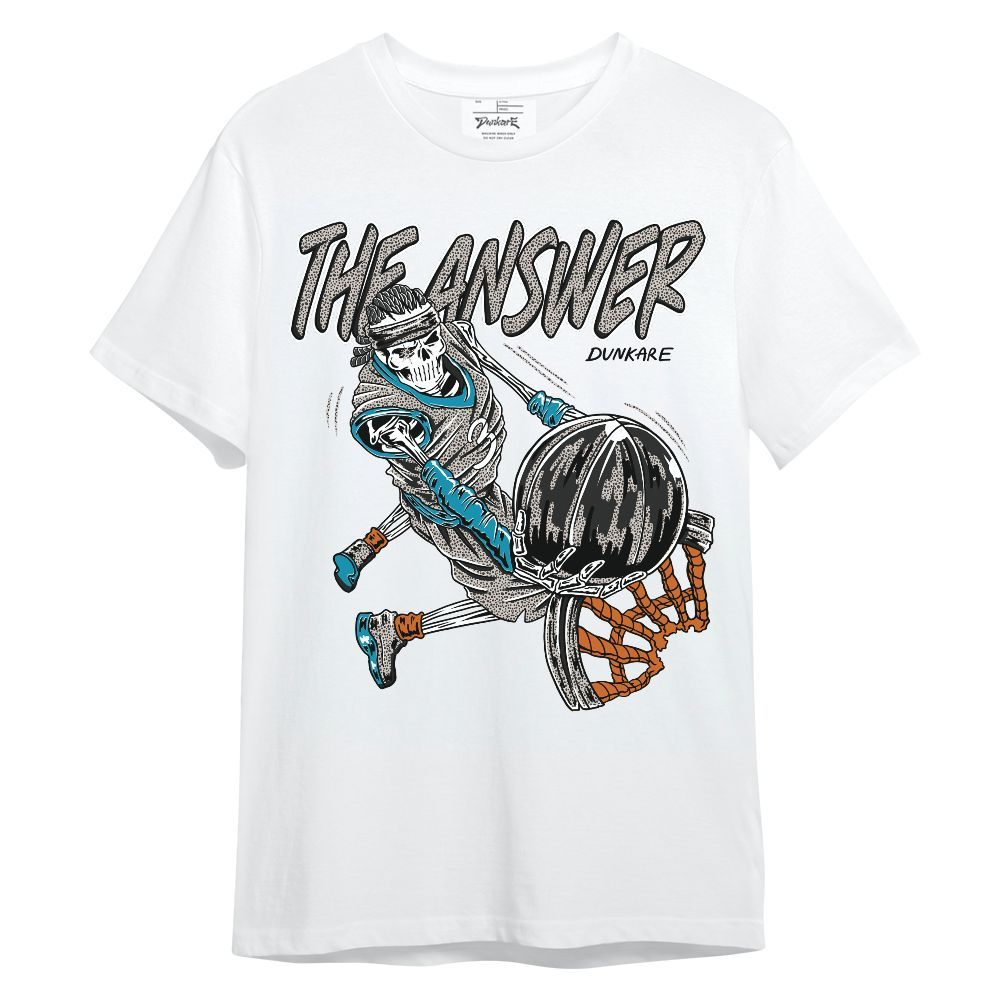 Shirt To Match SB Dunk Low Safari Olympic - The Answer Skeleton Unisex Shirt