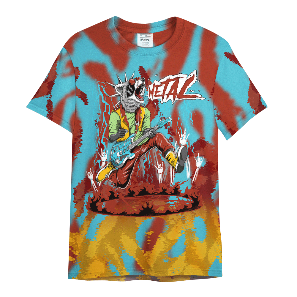 Shirt To Match SB Dunk Di'Orr Greenwood - Punk Rock Raccoon Burn Graphics Shirt Unisex