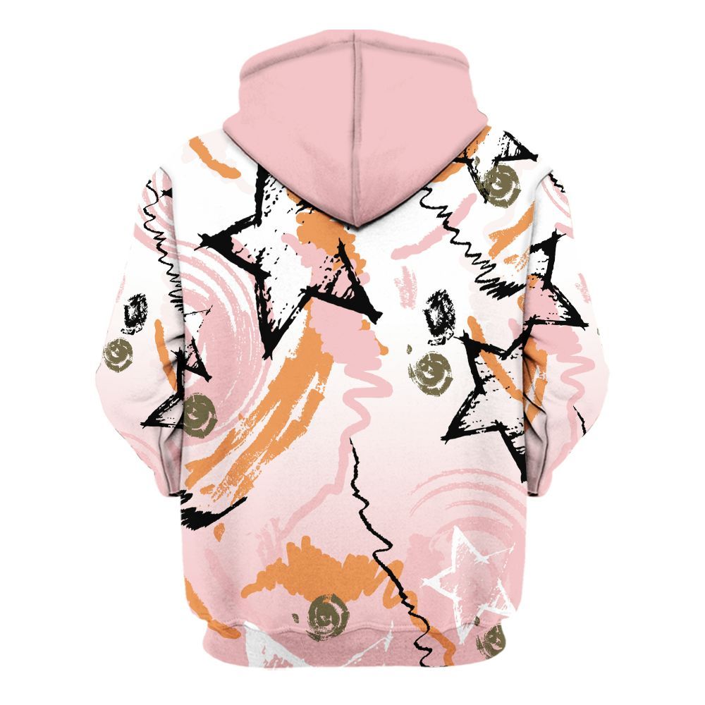 Hoodie To Match SB Dunk Low Red Stardust - Grind Shine Later Drip All Over Print