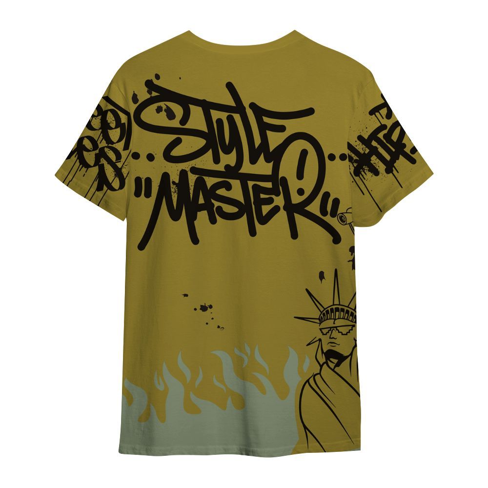 Shirt To Match Air Flightposite Metallic Gold - Graphic Fck Around Find Out All Over Print