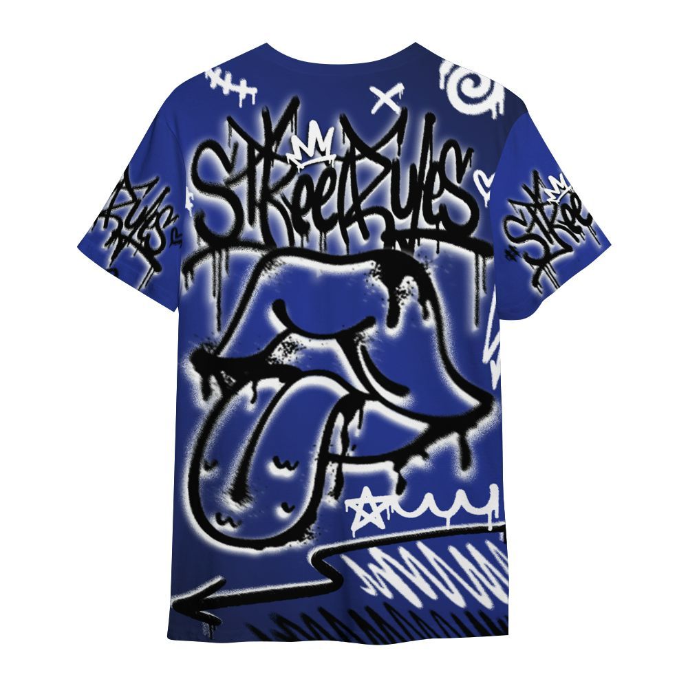 Shirt To Match Air Max Plus Black Racer Blue - Break Rules Streetwear All Over Print