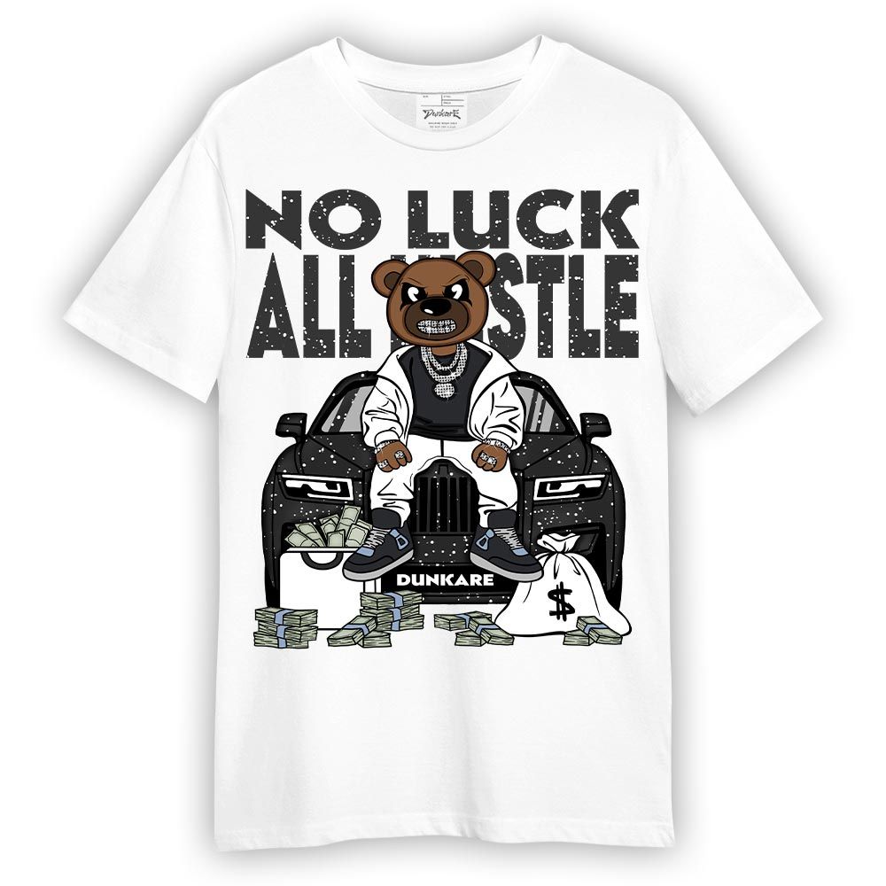 Shirt To Match Reverse Black White 6s - So Unlucky Bear Shirt Unisex