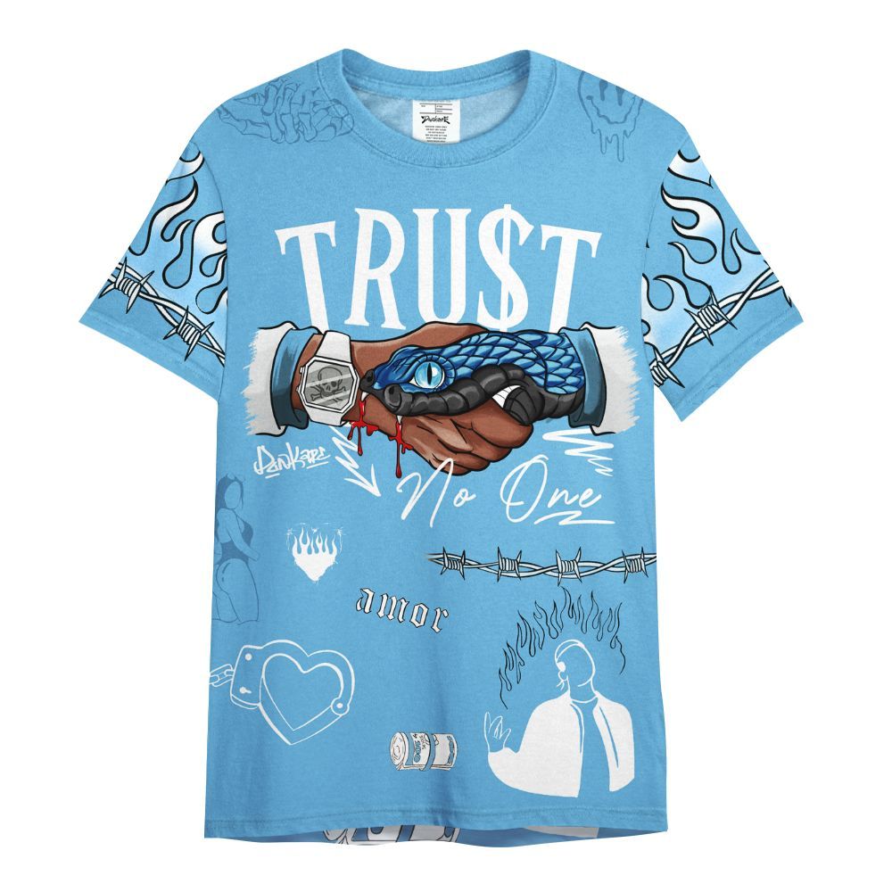 Shirt To Match Melo 12s - Snake Trust No One All Over Print