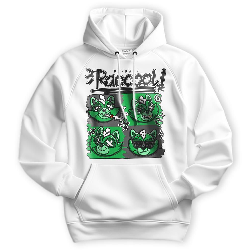 Sweatshirt To Match Hoodie Raccool Raccoon, Lucky Green 5s Hoodie To Match Sneaker 2404 DNY