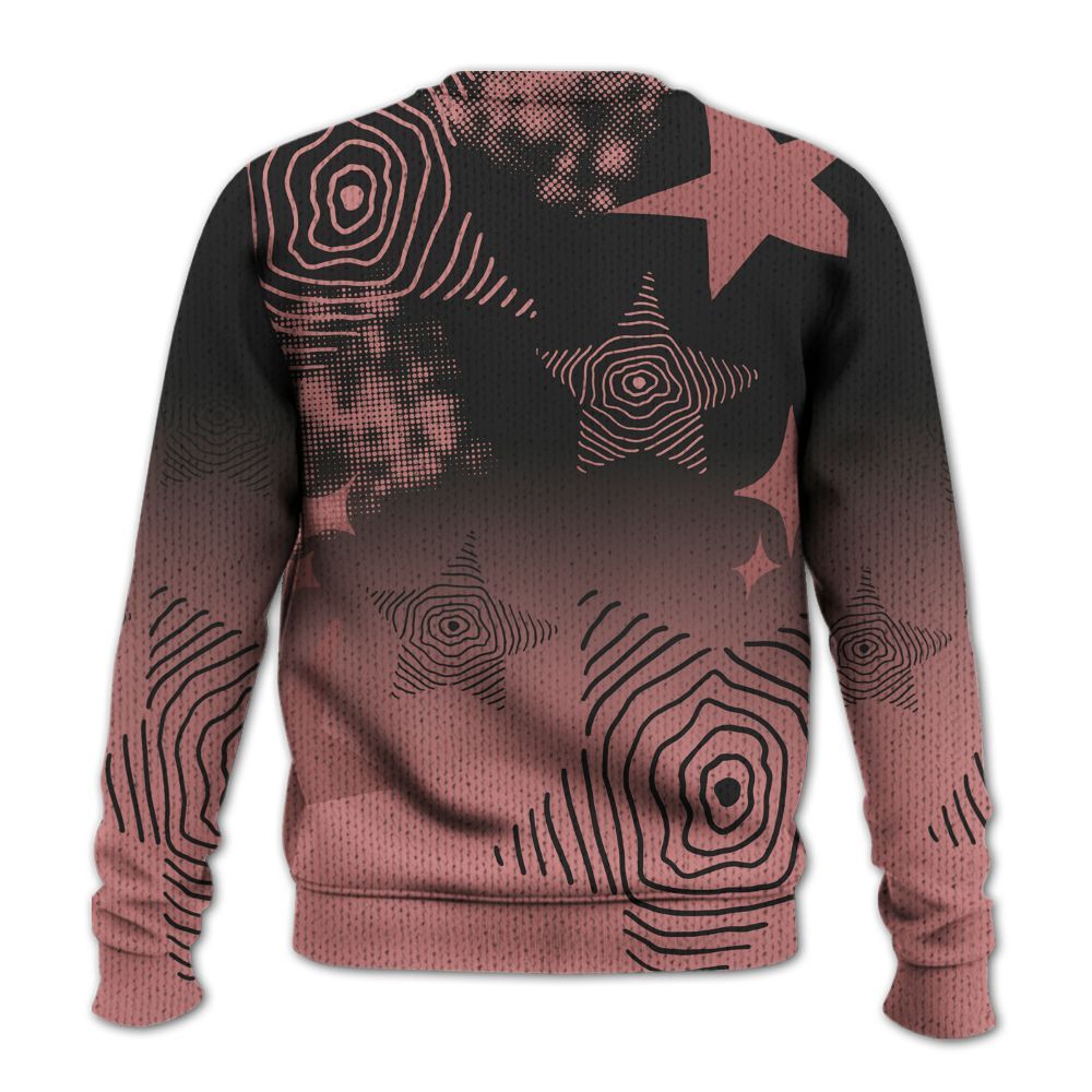 Knitted Sweater To Match Low OG Rust Pink 1s - Sneakerz Girlz Unique Starz