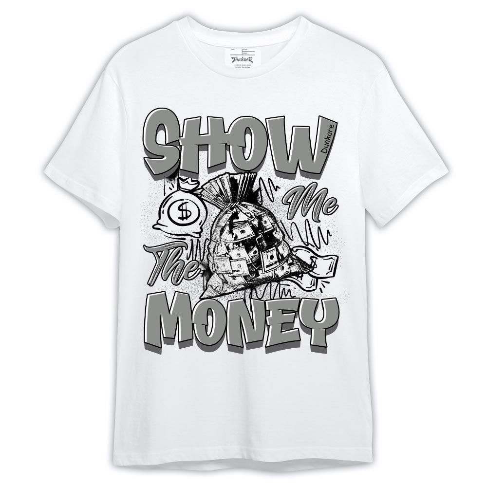 Shirt To Match Paris Cement Grey 4s - Graphic Show Me The Money Shirt Outfit