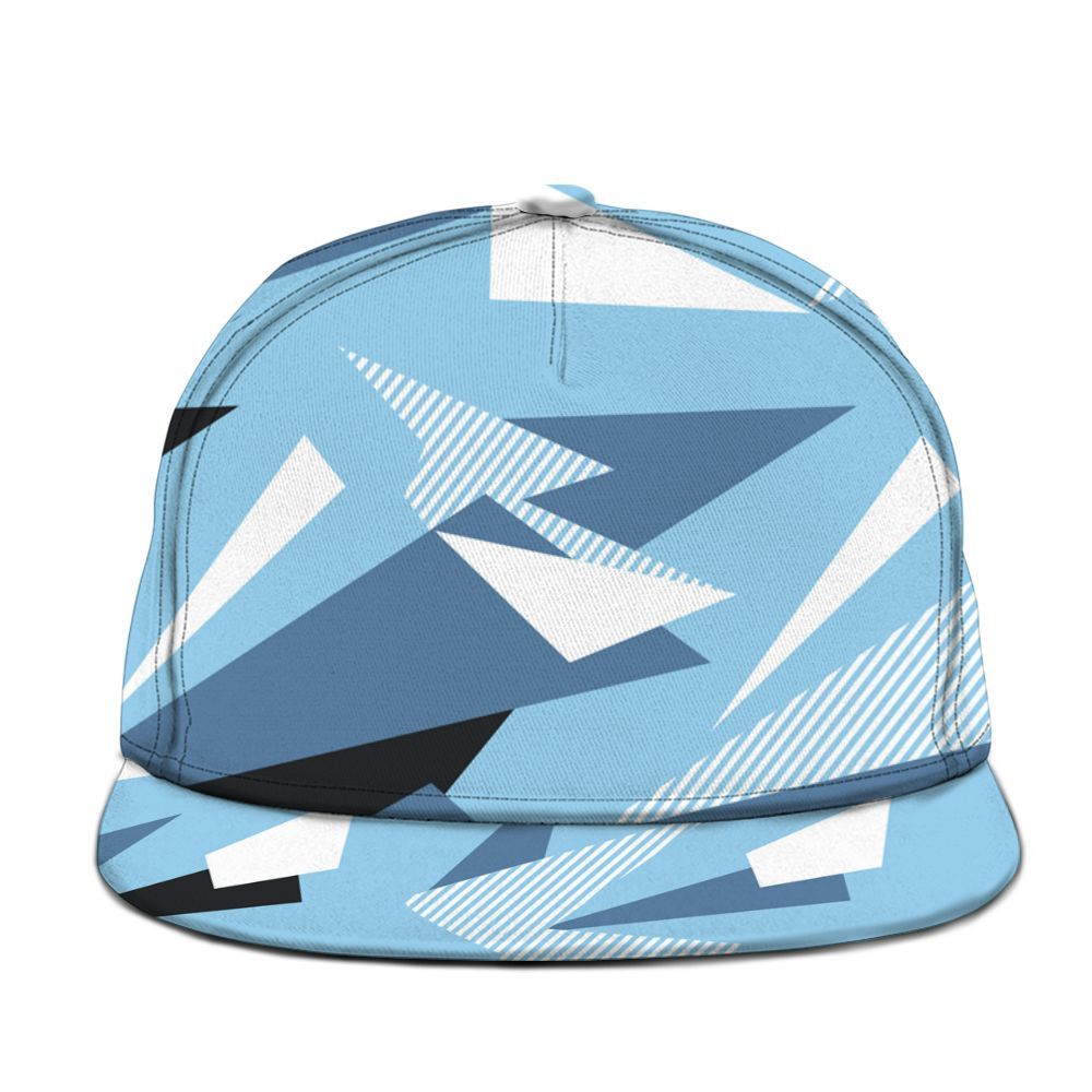 Snapback To Match Legend Blue 11s - Geometric Abstract Graphic