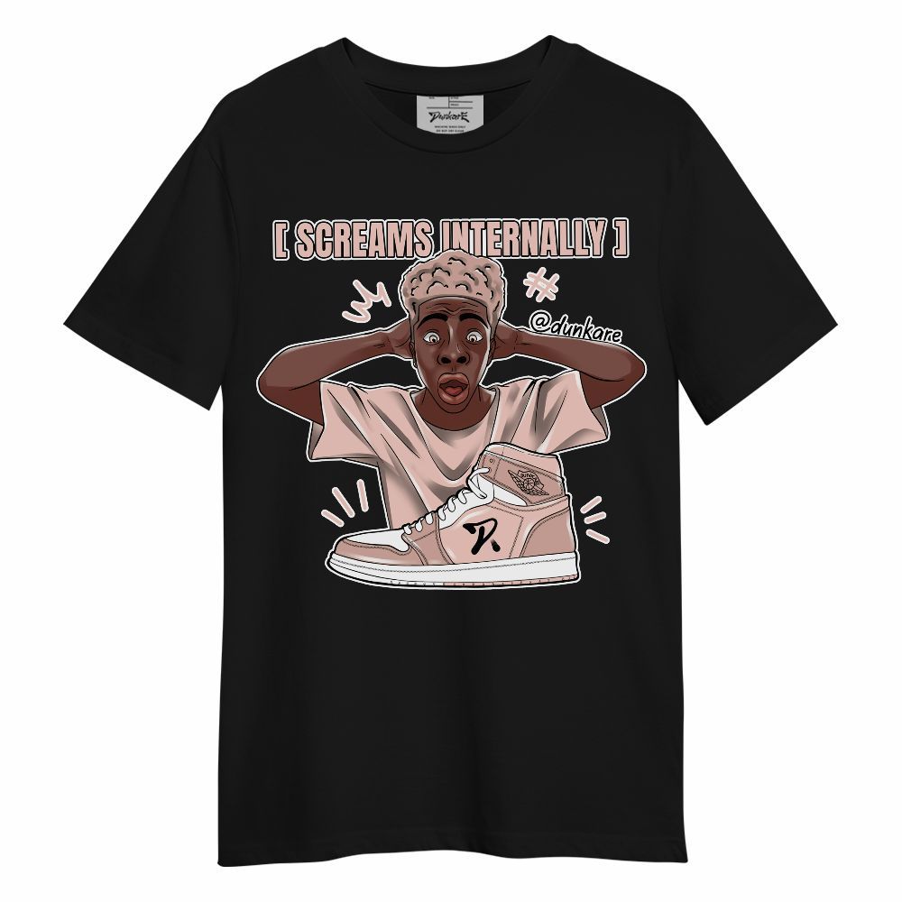 Shirt To Match Low Legend Pink 11s - Scream Internally Unique Unisex Shirt