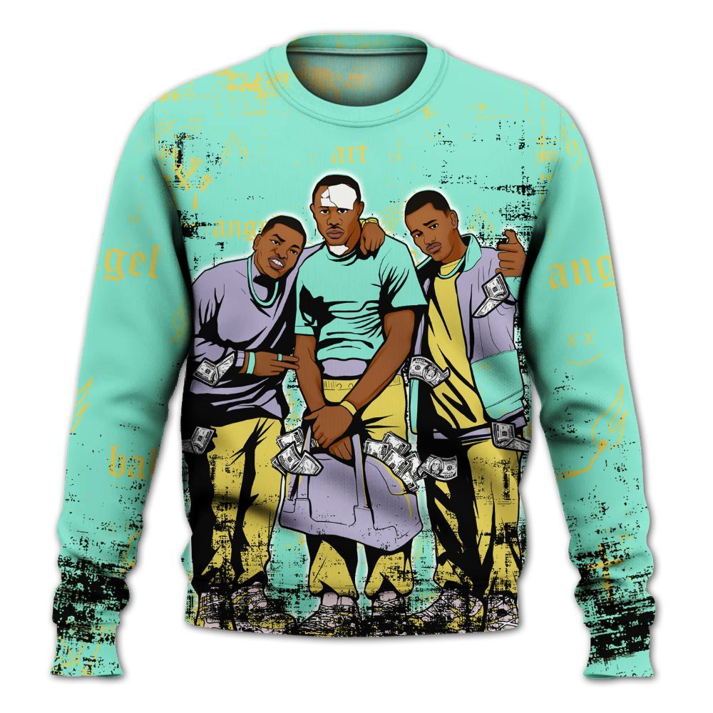 Sweatshirt To Match Dunk Low Easter 2026 - Paid In Full Money All Over Print