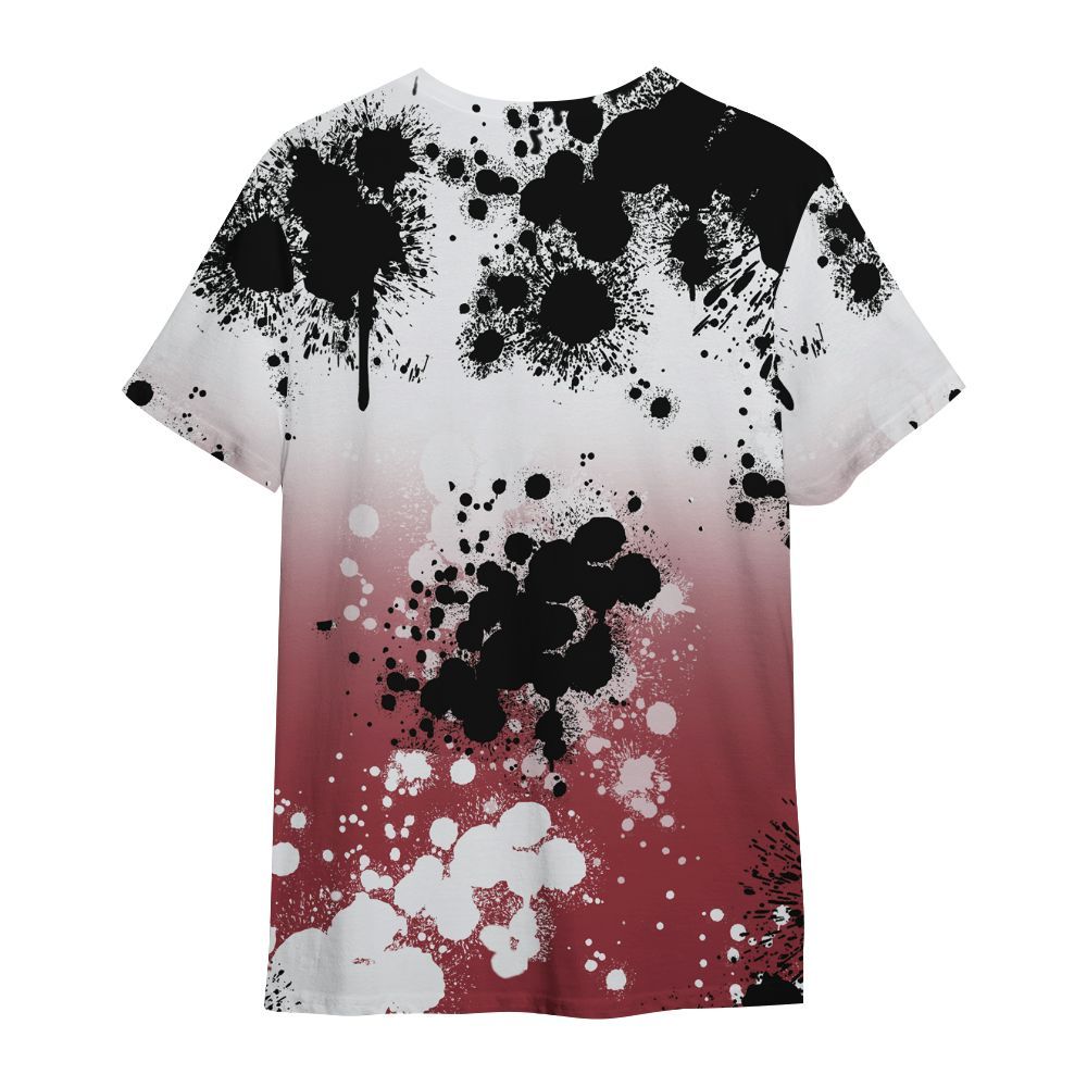 Shirt To Match Black Toe 14s - God Blessed Ink Drip All Over Print