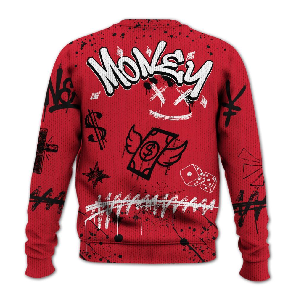 Sweater To Match Flight Club 4s - Everybody Paid In Full Crayon Graphic