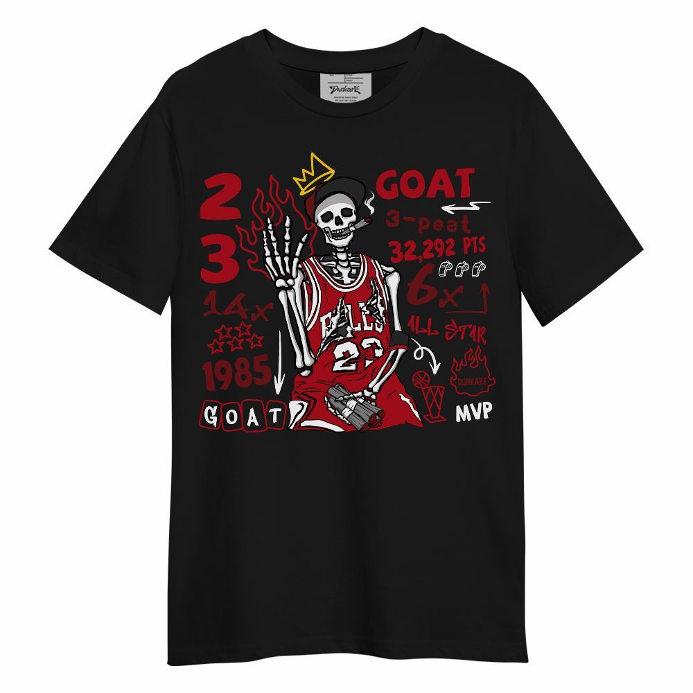 Shirt To Match Bred Velvet 11s - Number 23 G.0.A.T Streetwear Unisex Shirt