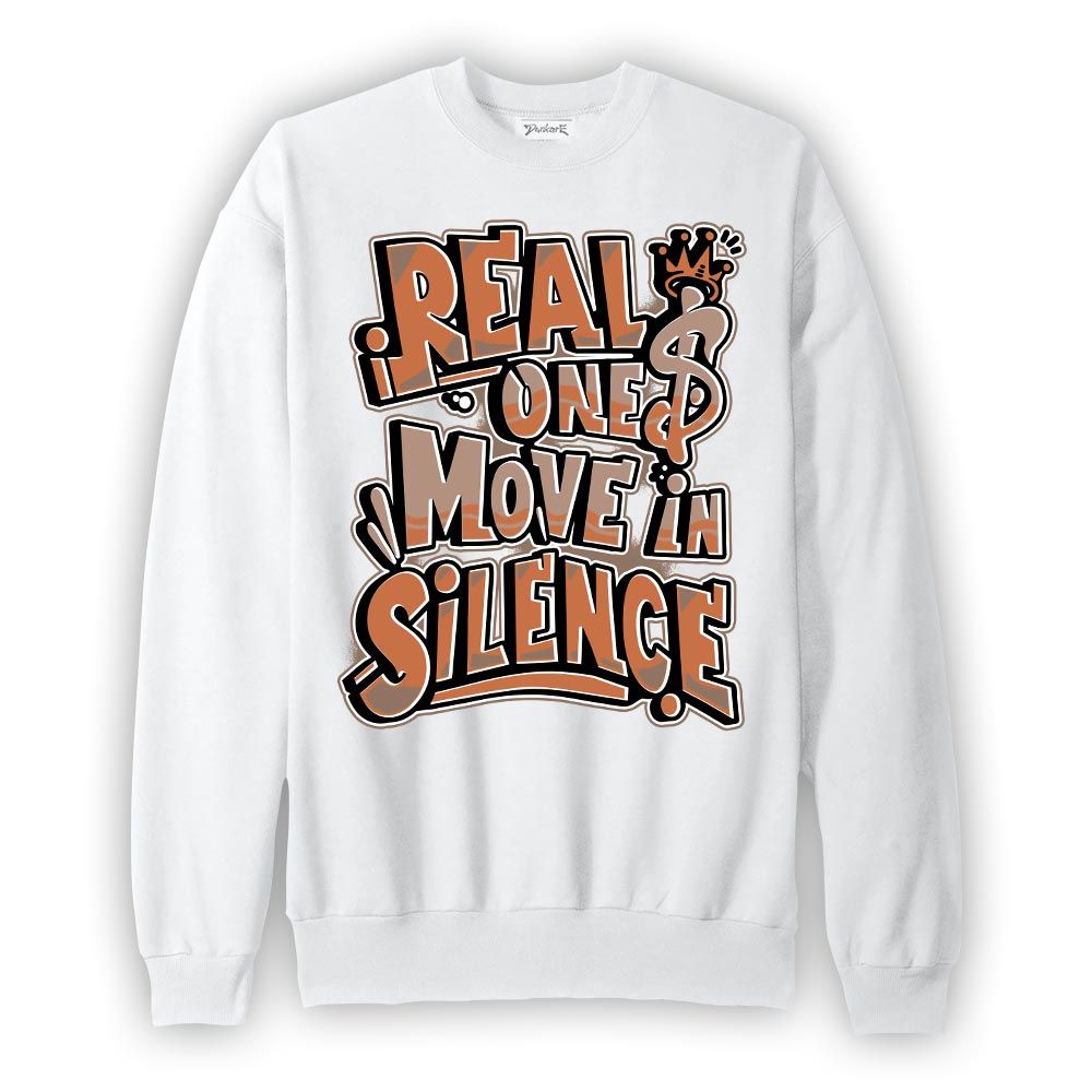 Sweatshirt To match OG Latte 1s Sweatshirt - Ones Move In Silence Graphic Graphic