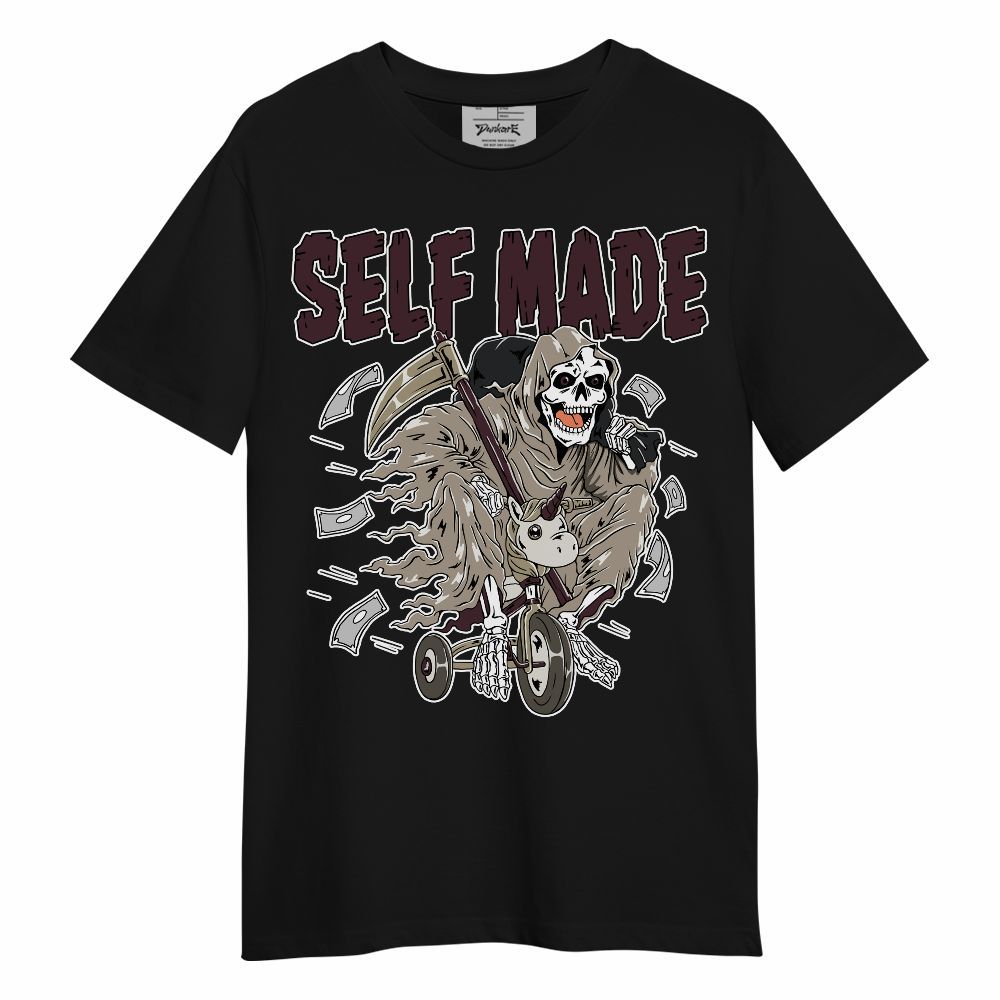 Shirt To Match AMM Retro Phantom 4s - Self Make Skeleton Unisex Shirt