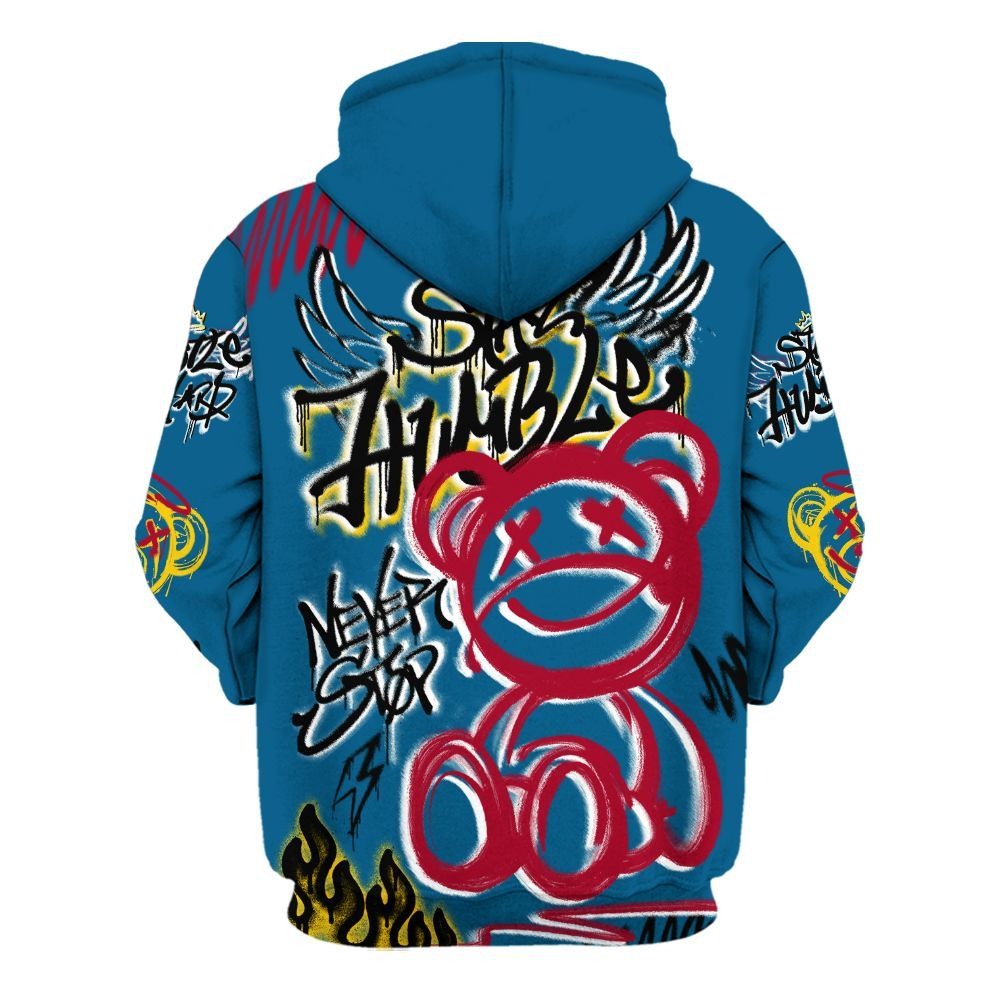 Hoodie To Match GS Messy Room 4s - Humble Drip Streetwear Graffity All Over Print