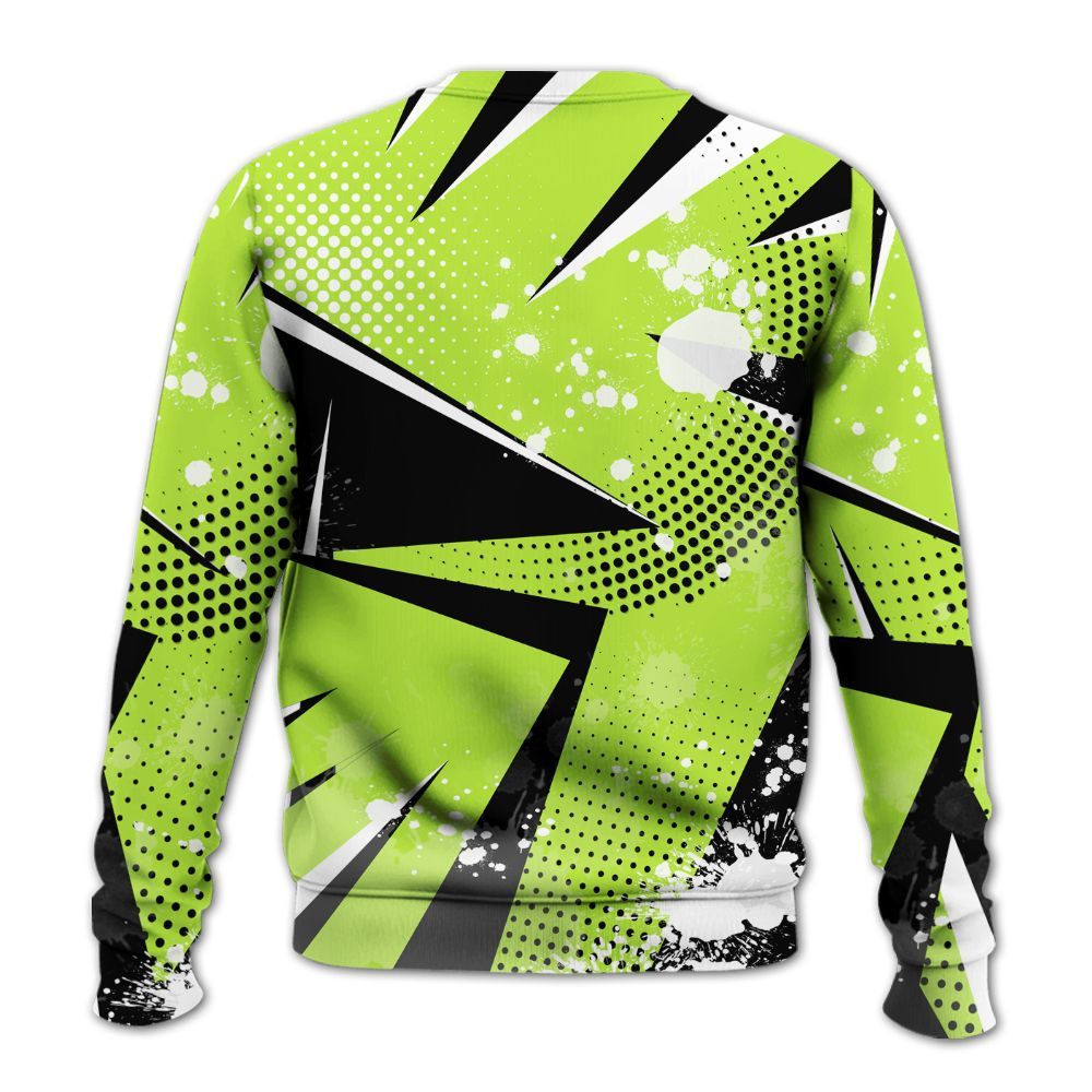 Sweatshirt To Match Air Force 1 Low Dance Volt - Poly Trust No One Dripping All Over Print