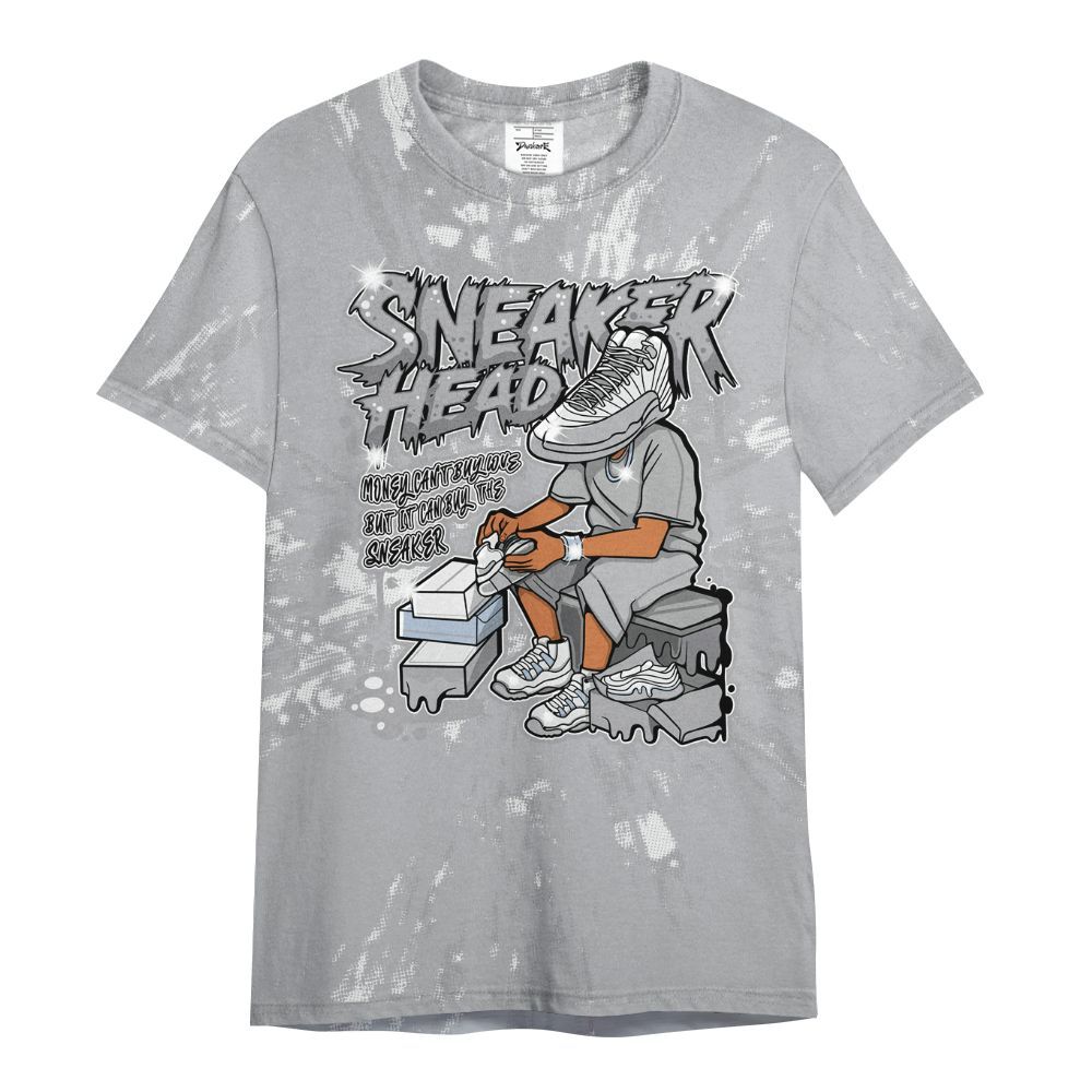 Shirt To Match Low OG Wolf Grey 1s - Sneakers Headache Graphic Luxury All Over Print