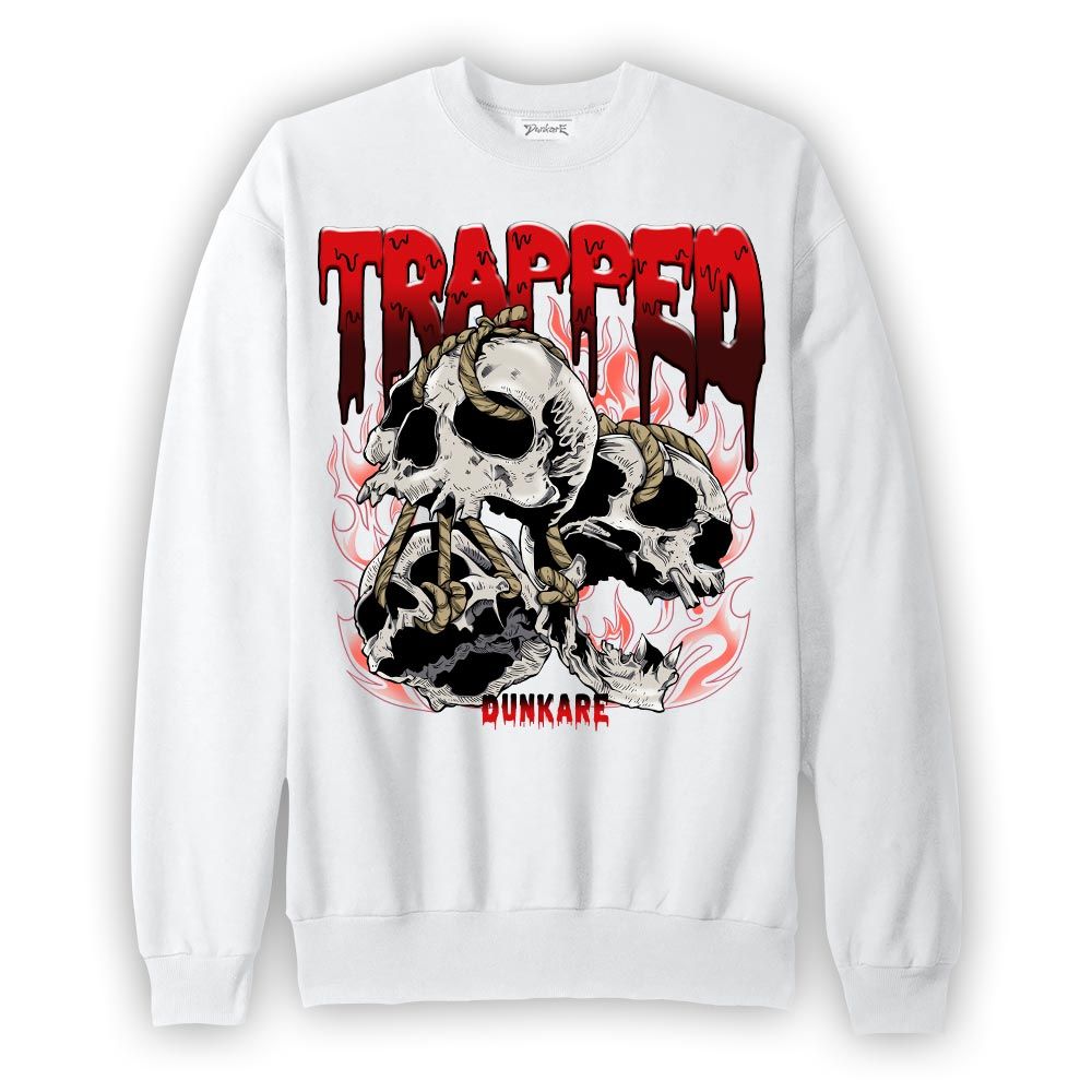Sweatshirt To match Sweatshirt Trapped, Bred Reimagined 4s Sweatshirt, To Match Sneaker Bred Reimagined 4s, Sweatshirt NMP