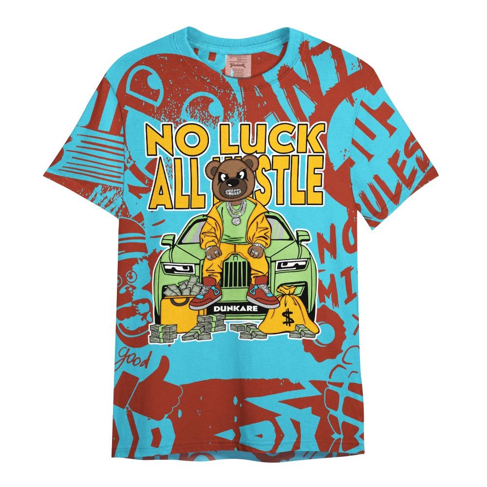 Shirt To Match SB Dunk Di'Orr Greenwood - So Unlucky Bear Monogram Graffiti Shirt Unisex