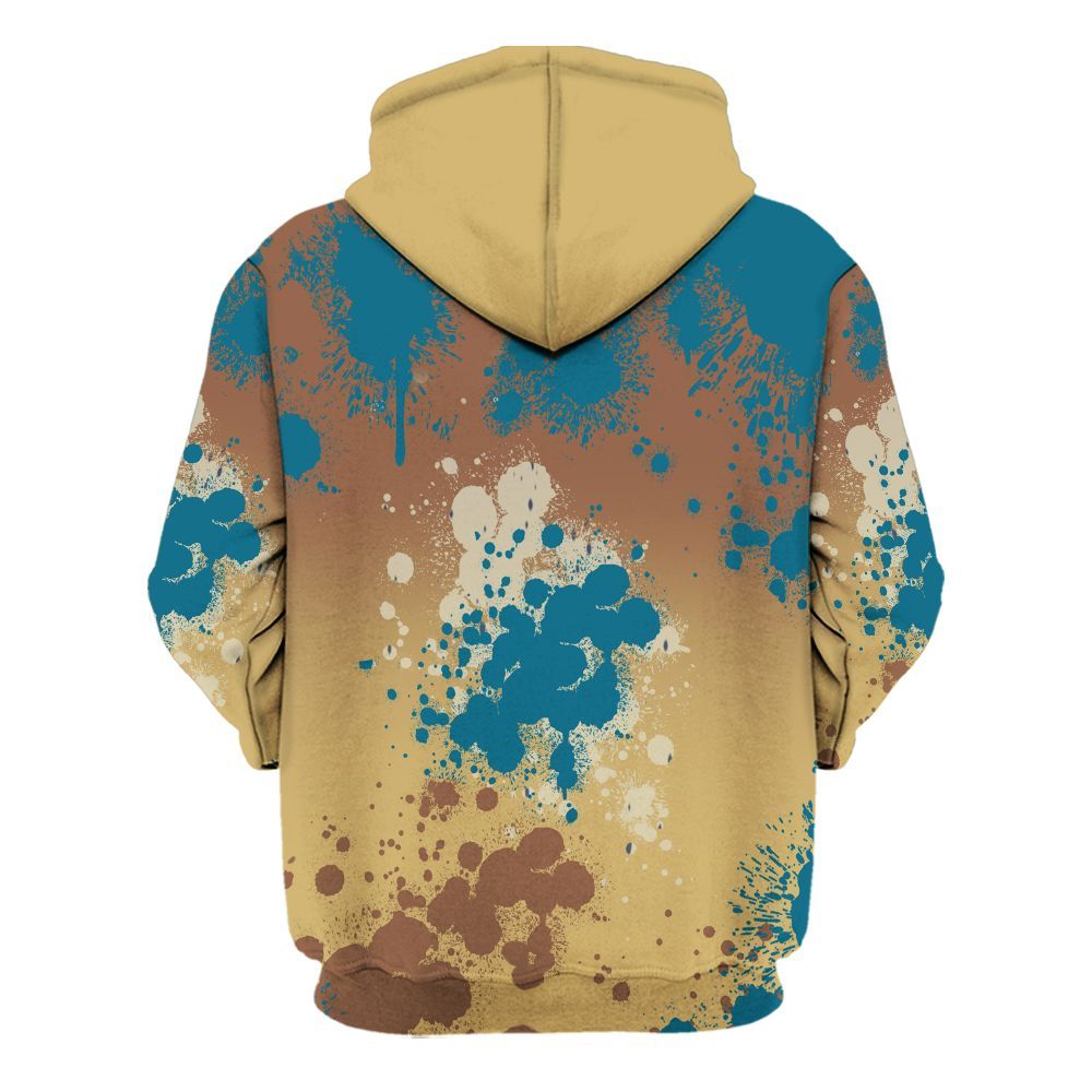 Hoodie To Match Retro Cacao Wow 4s - Trust No One Scary All Over Print