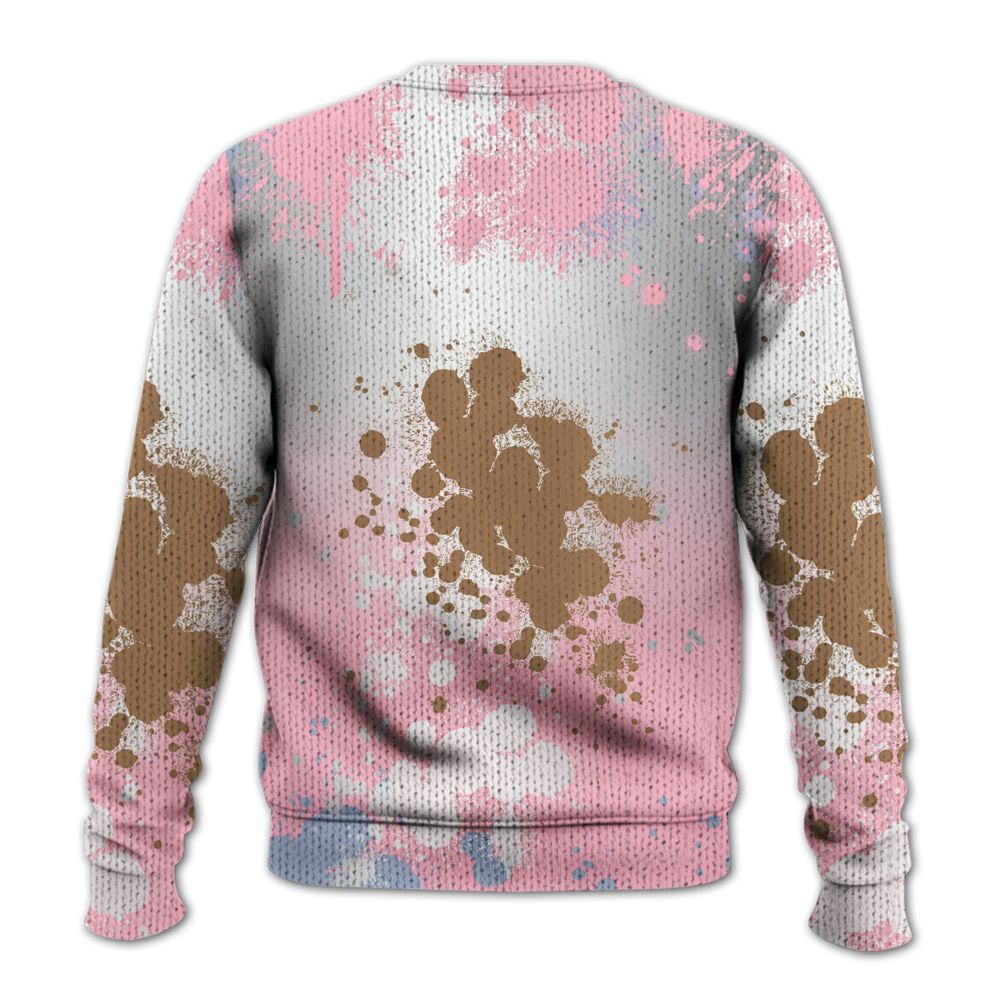 Sweater To Match Retro 35th Anniversary 5s - God Blessed Ink Drip Graphic