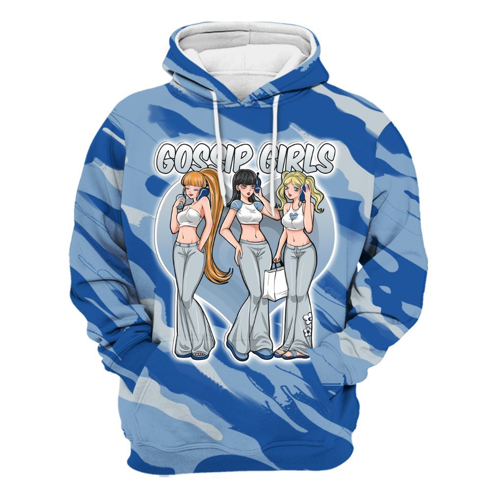 Hoodie To Match Low Space Jam 11s - Gossip'Girls All Over Print