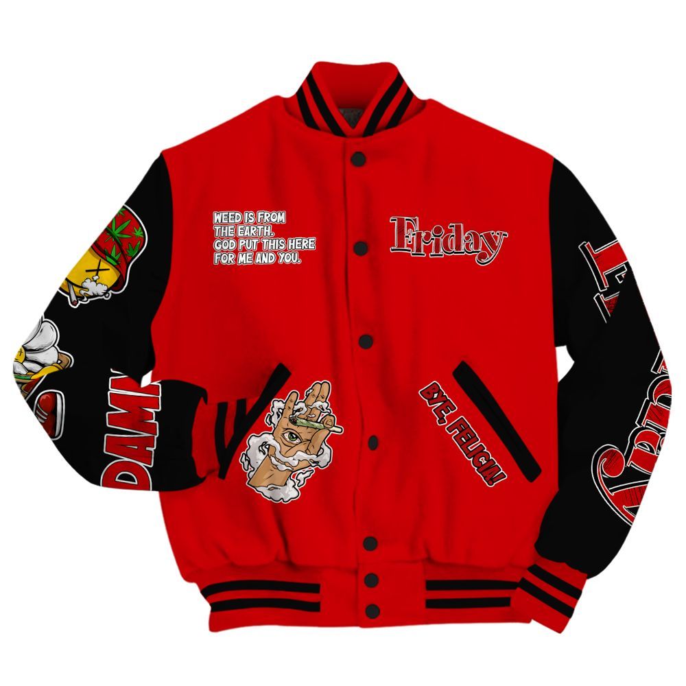 Varsity Jacket To Match Ja 2 Halloween - Friday Sneaker Stress Style All Over Print
