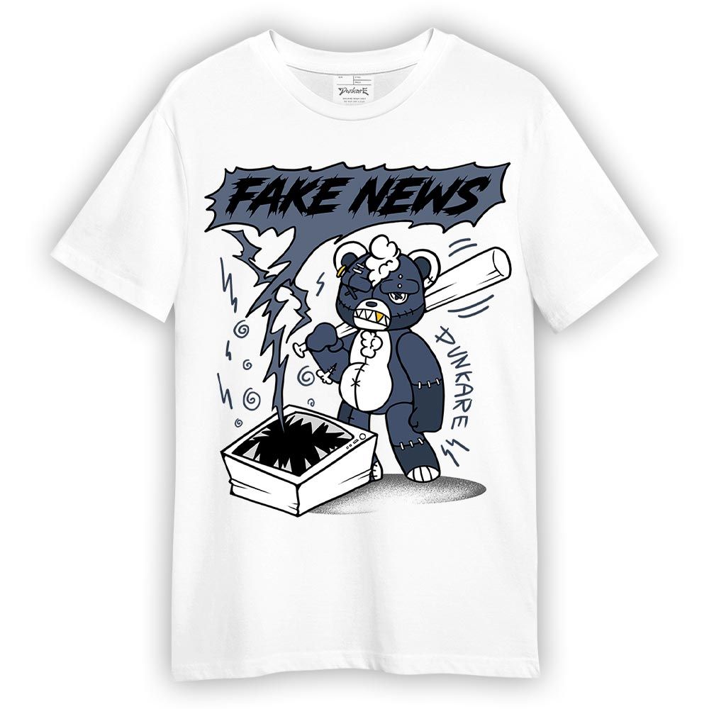 Shirt To Match Low Diffused Blue 11s - False News Hugz Shirt Unisex