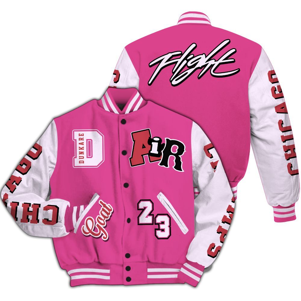 Varsity Jacket To Match KD 4 Aunt Pearl - AIR Number 23 GOAT All Over Print