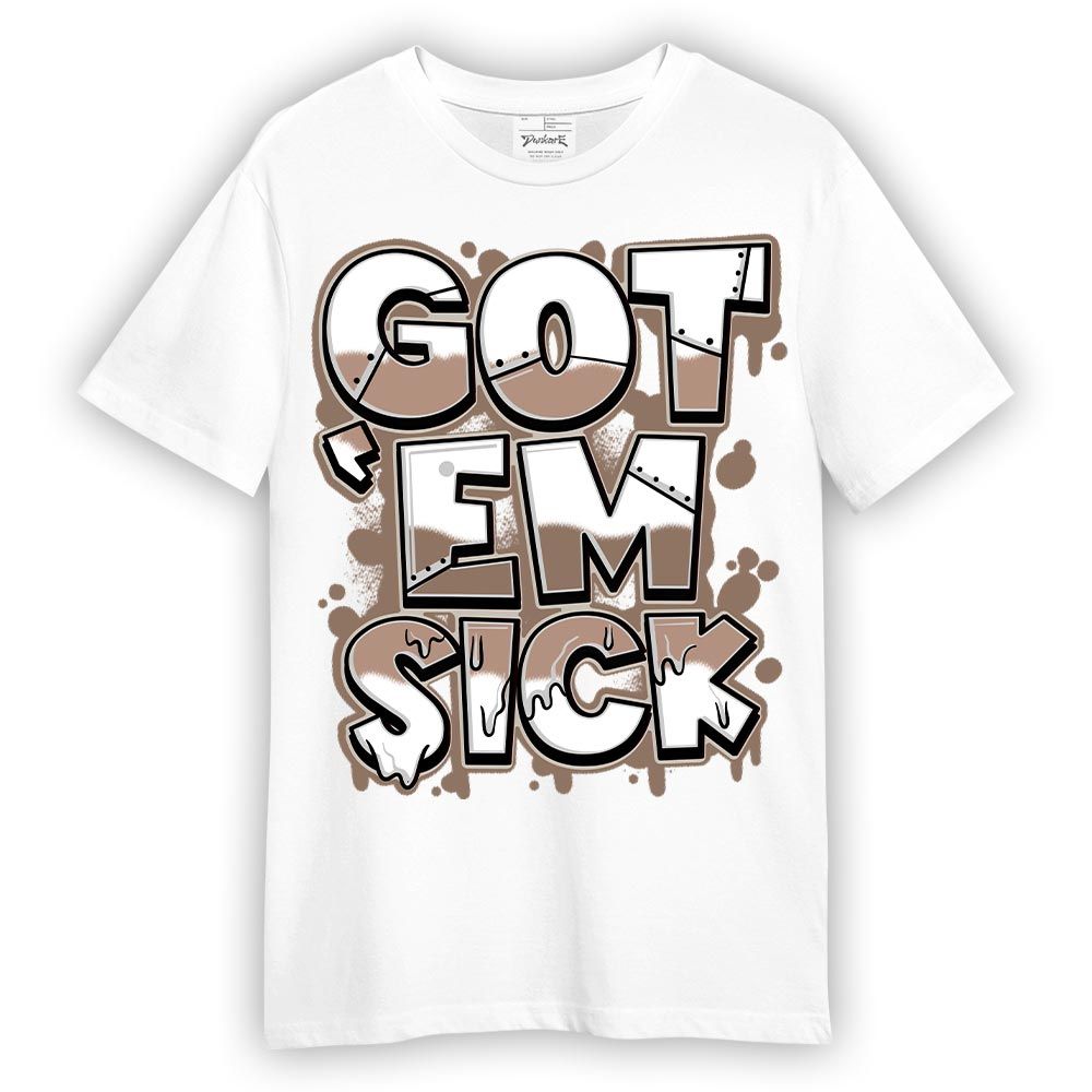 Shirt To Match OG Latte 1s - Gotten 'Em Sick Graphic Shirt Unisex