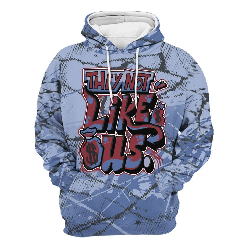 Hoodie To Match Black Metallic 5s - Dislike Us Graphic All Over Print