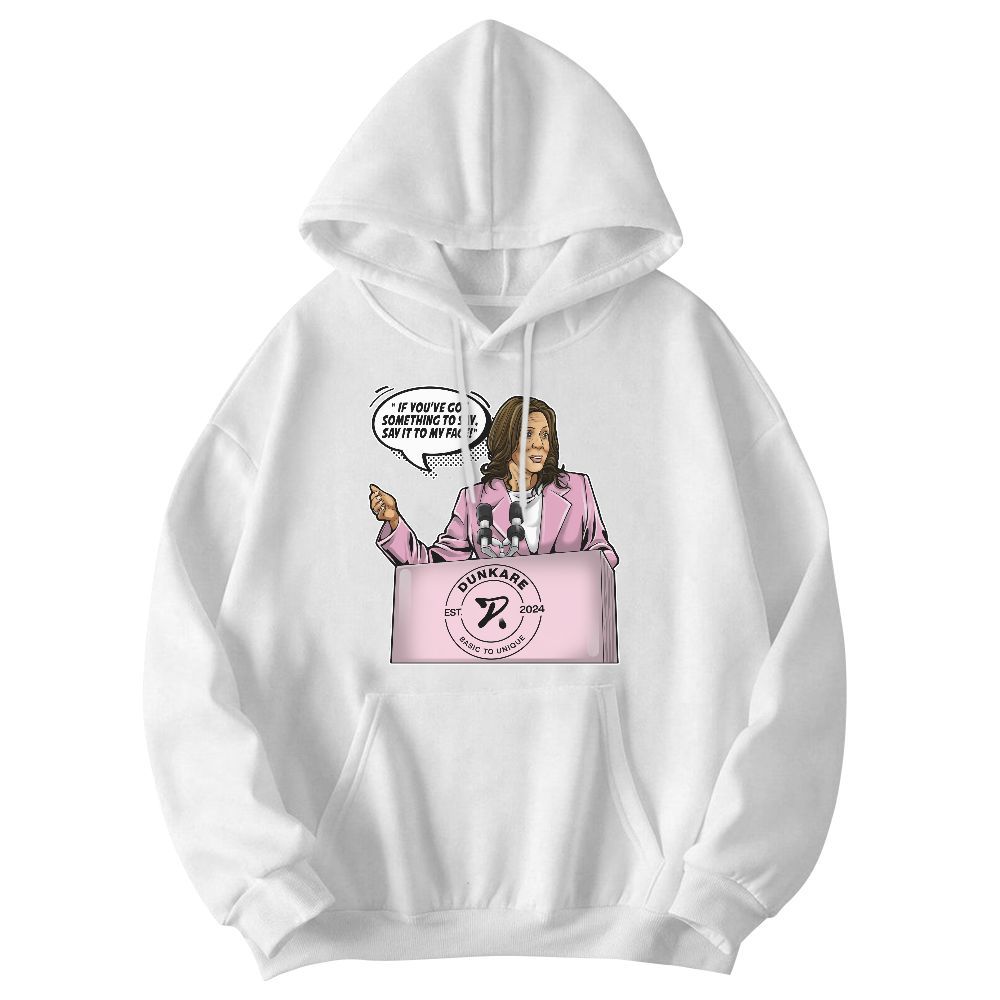 Sweatshirt To Match Orchid 4s - 'Say It To My Face' Graphic