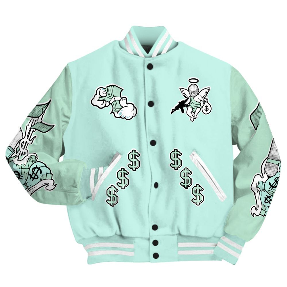 Varsity Jacket To Match Retro Low Igloo 11s - Ones Move In Silence All Over Print