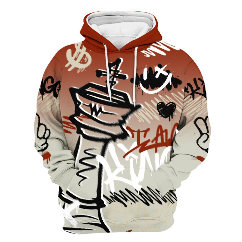 Hoodie To Match El Grito 5s - Street King Chess Streetwear All Over Print