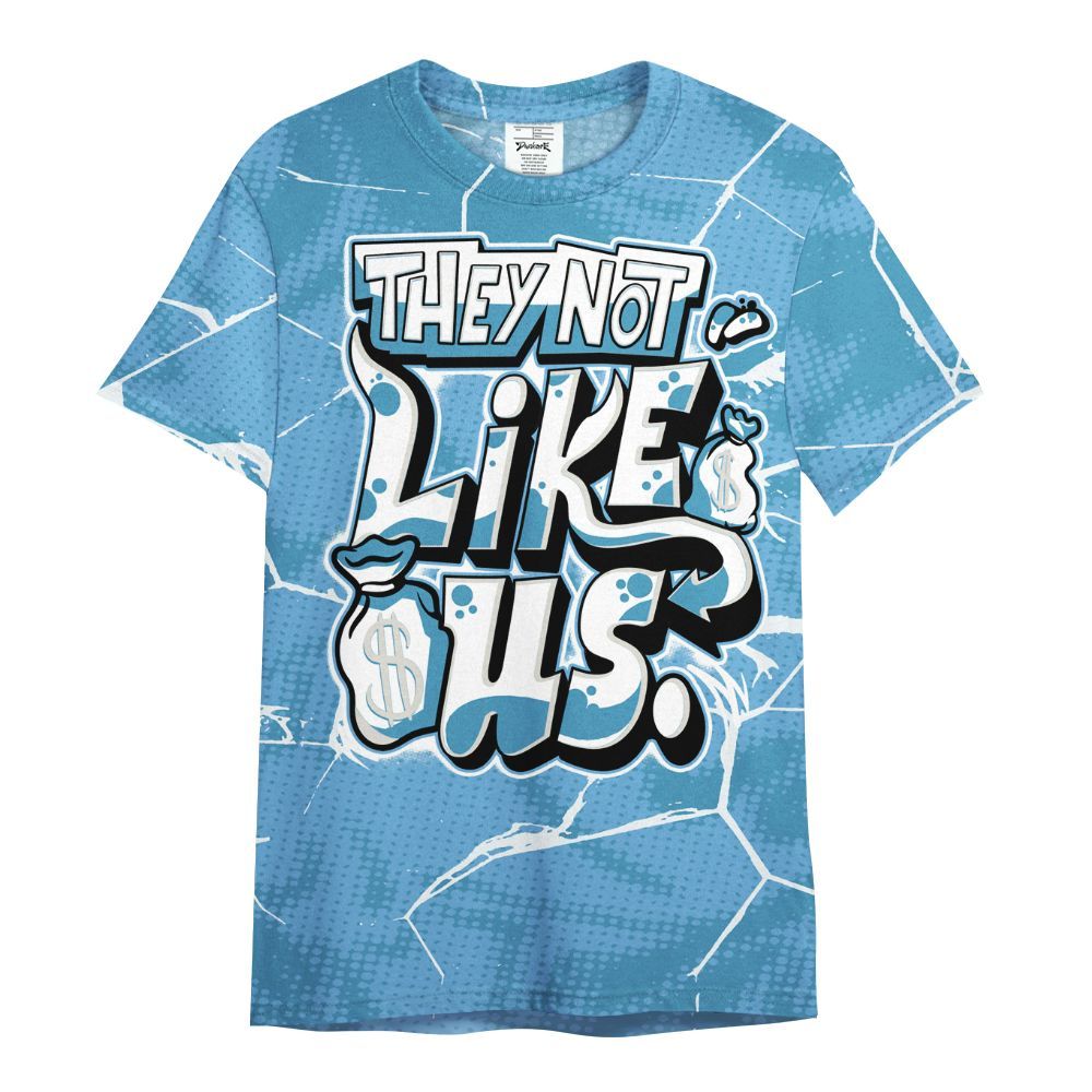 Shirt To Match SB Dunk Low University Blue - Dislike Us Graphic All Over Print